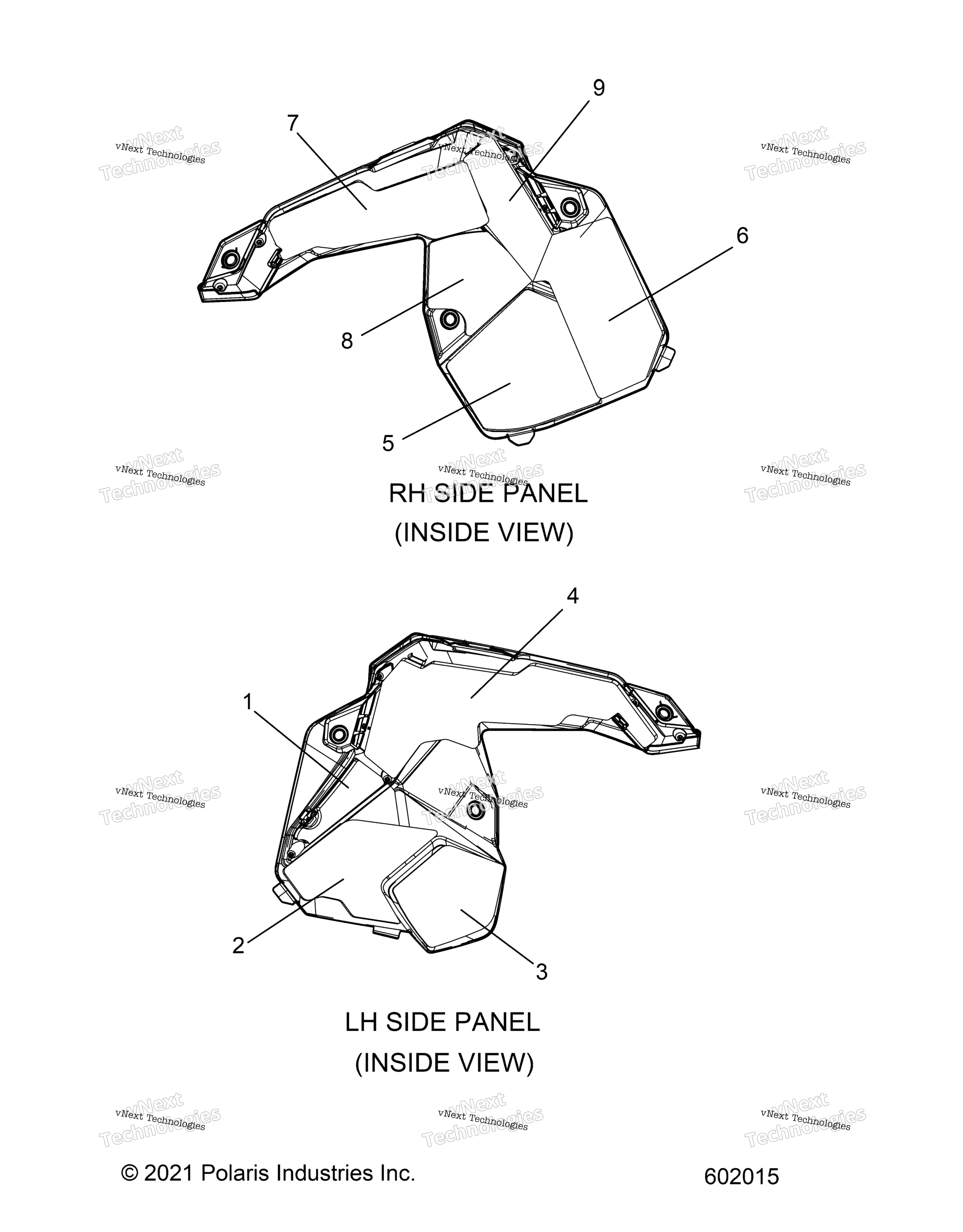 Body, Side панель Foam / Fabric All Options