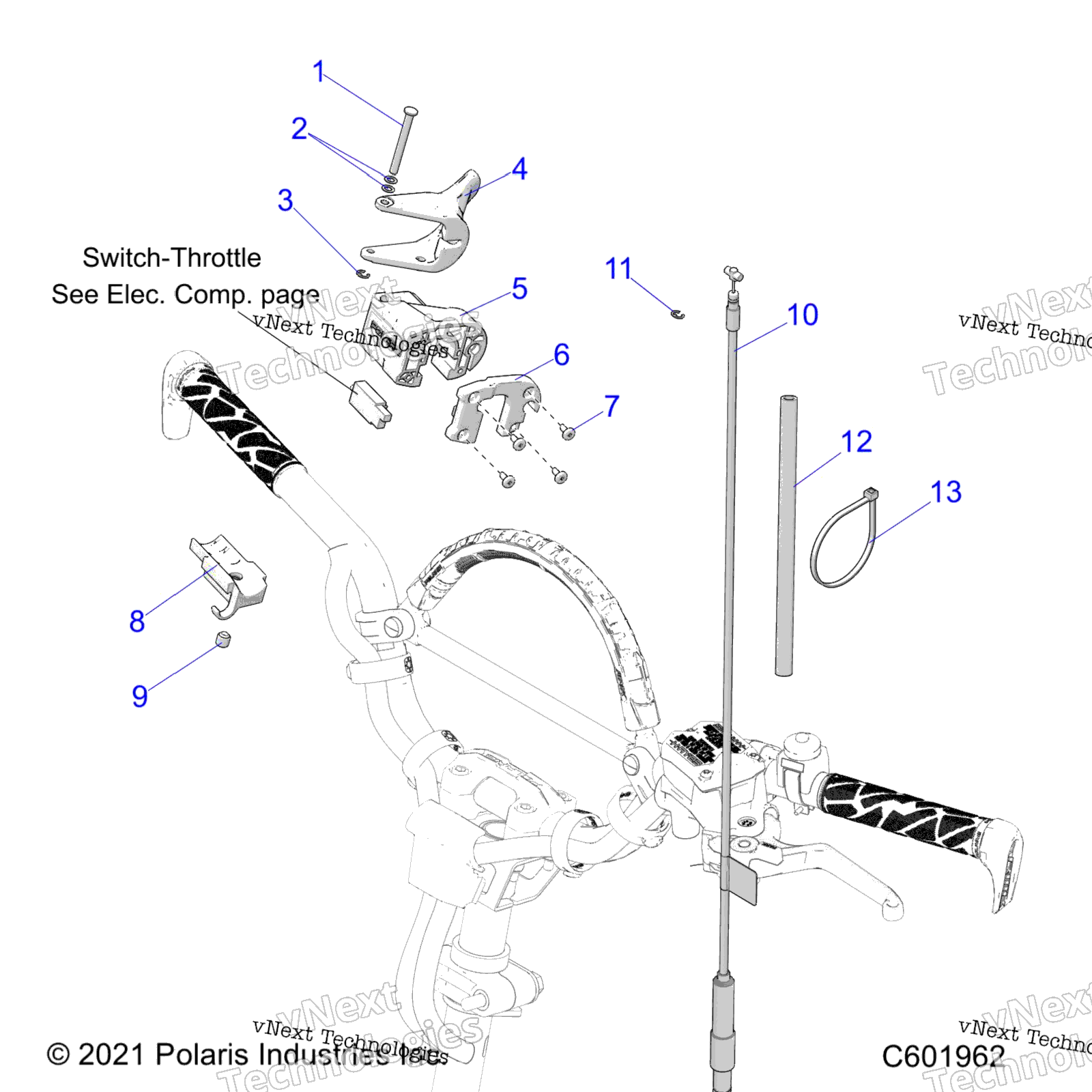 Engine, Throttle управление Asm. All Options