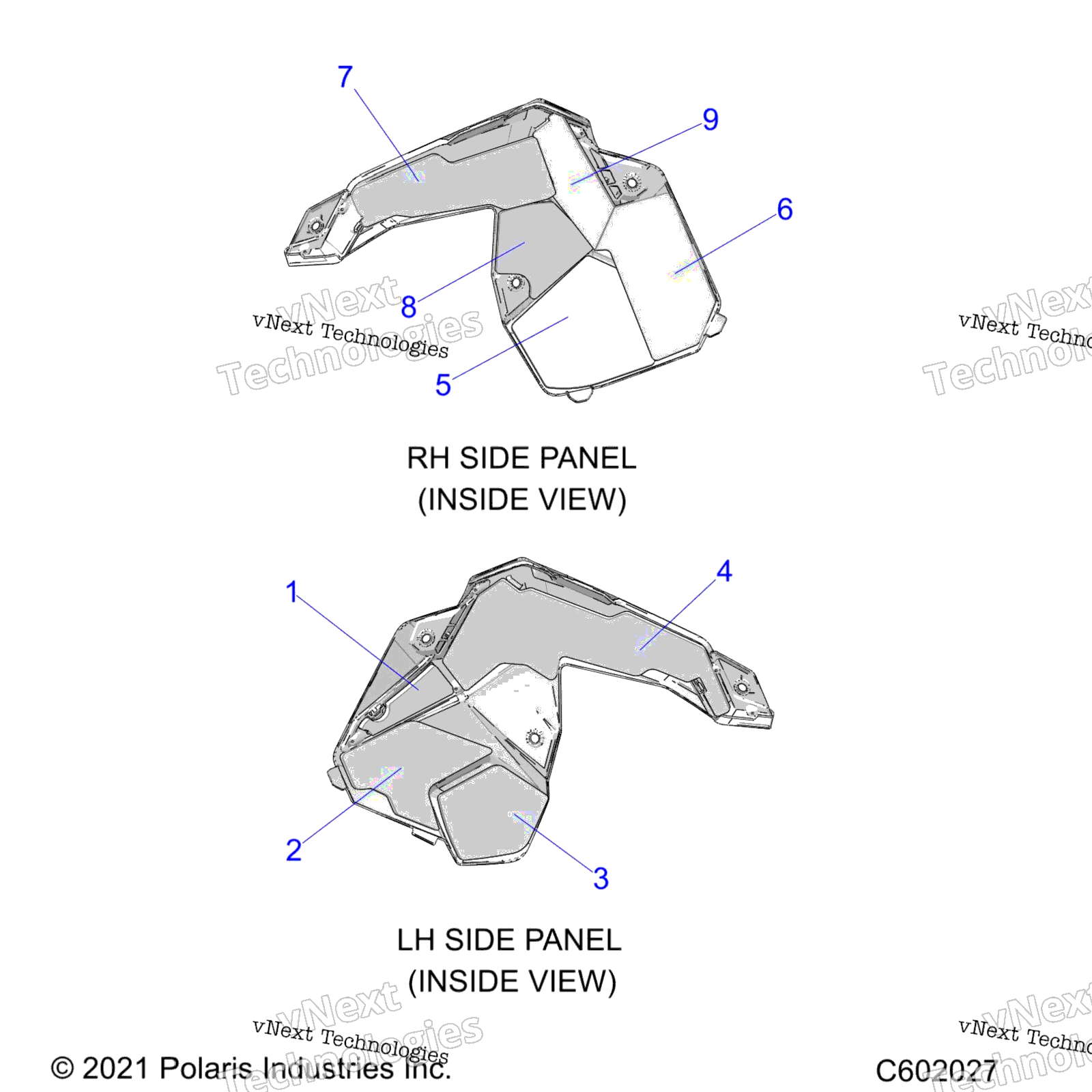Body, Side панель Foam / Fabric All Options