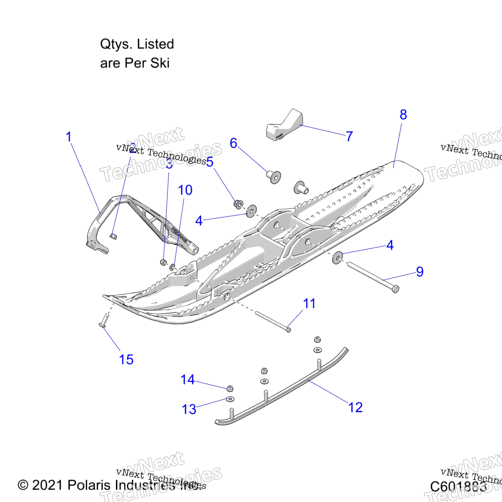 Steering, Ski Asm. S22tkl8re All опции (C601883)