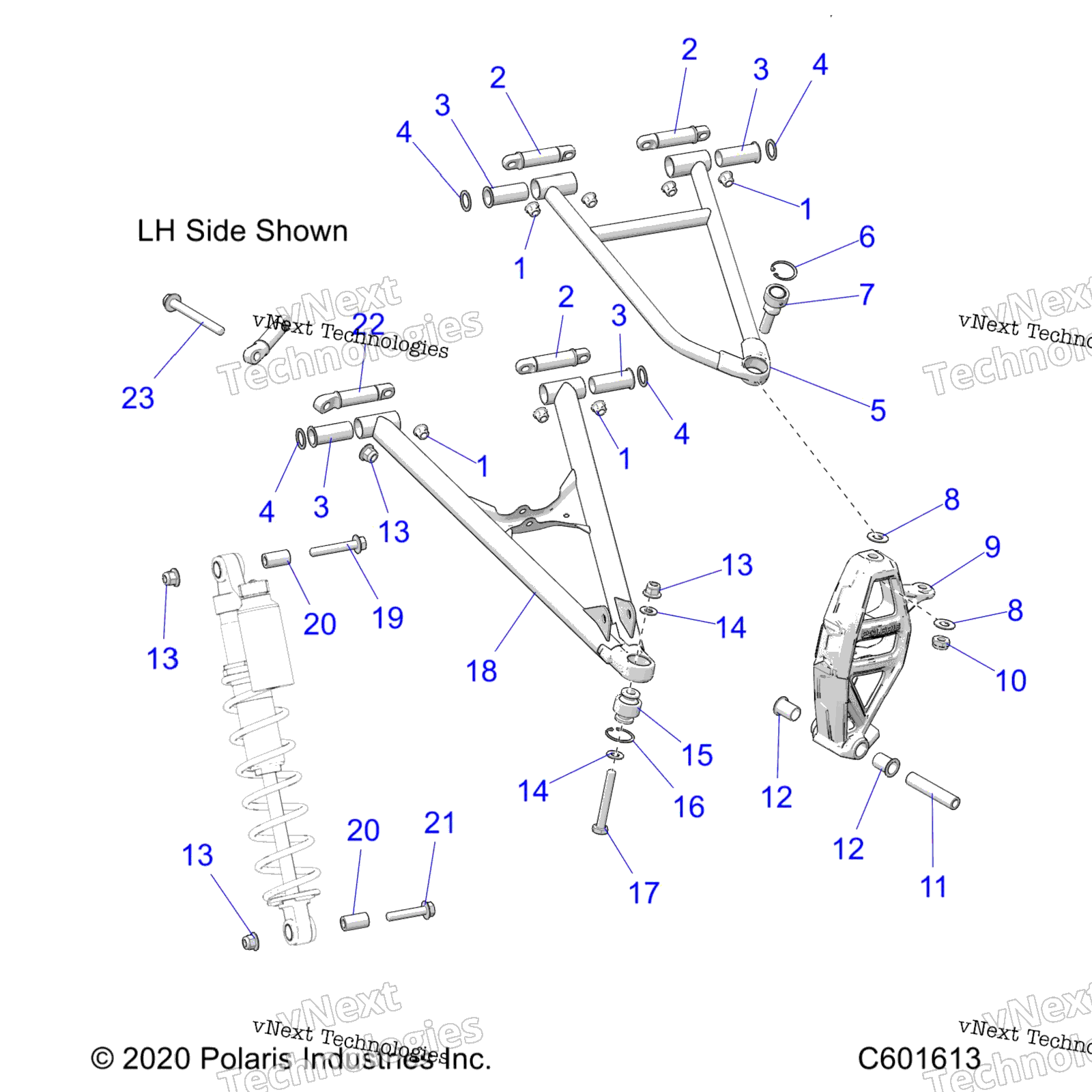 Suspension, управление Arms & Spindle All Options