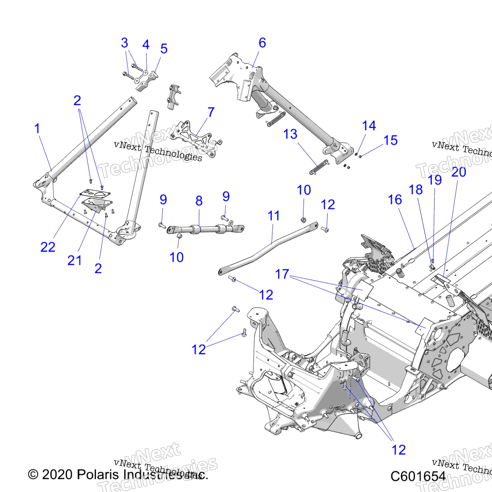 Chassis, Chassis Asm. & Over Structure All опции All Options