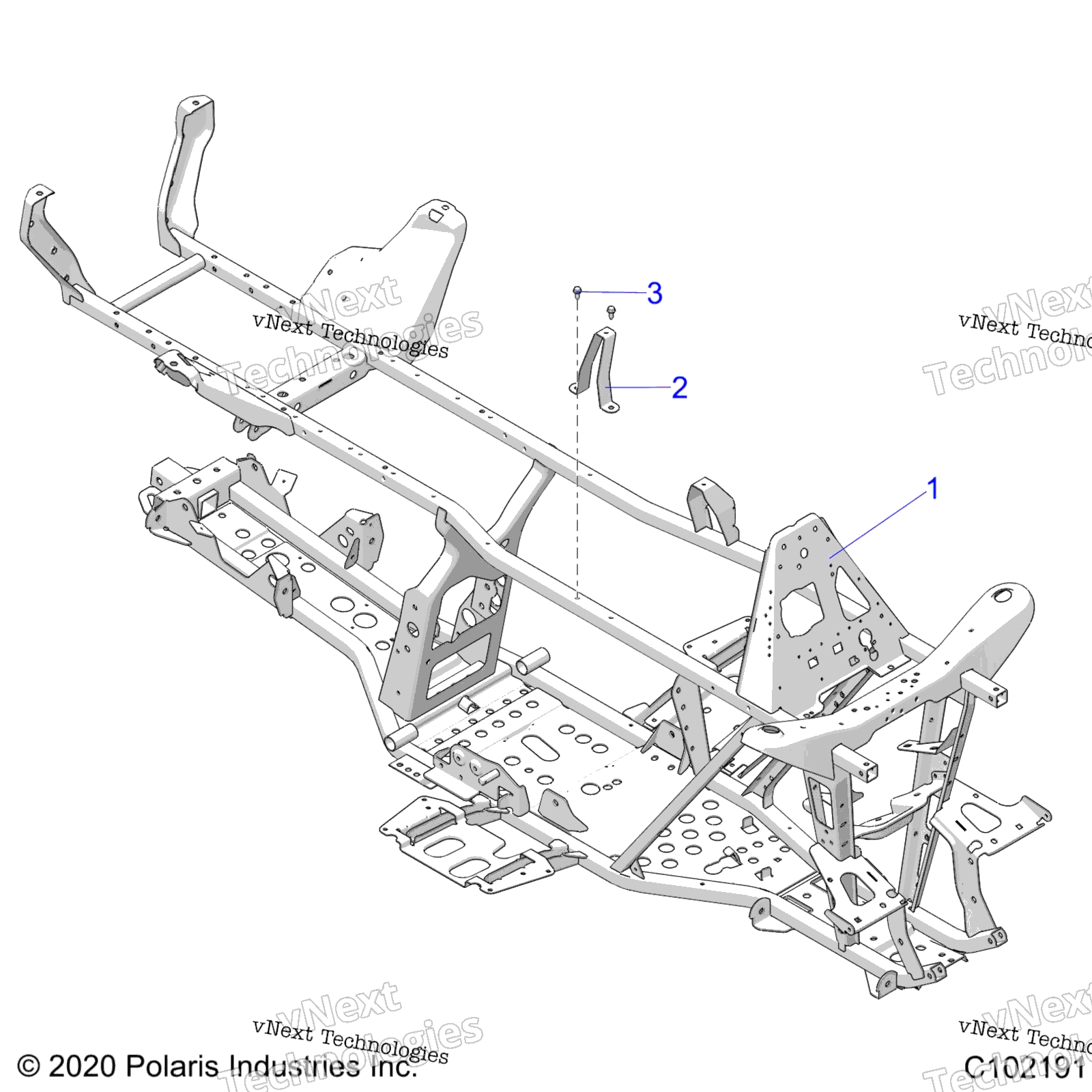Chassis, рама A20sda57a5 / L4 / E57a4 / Le