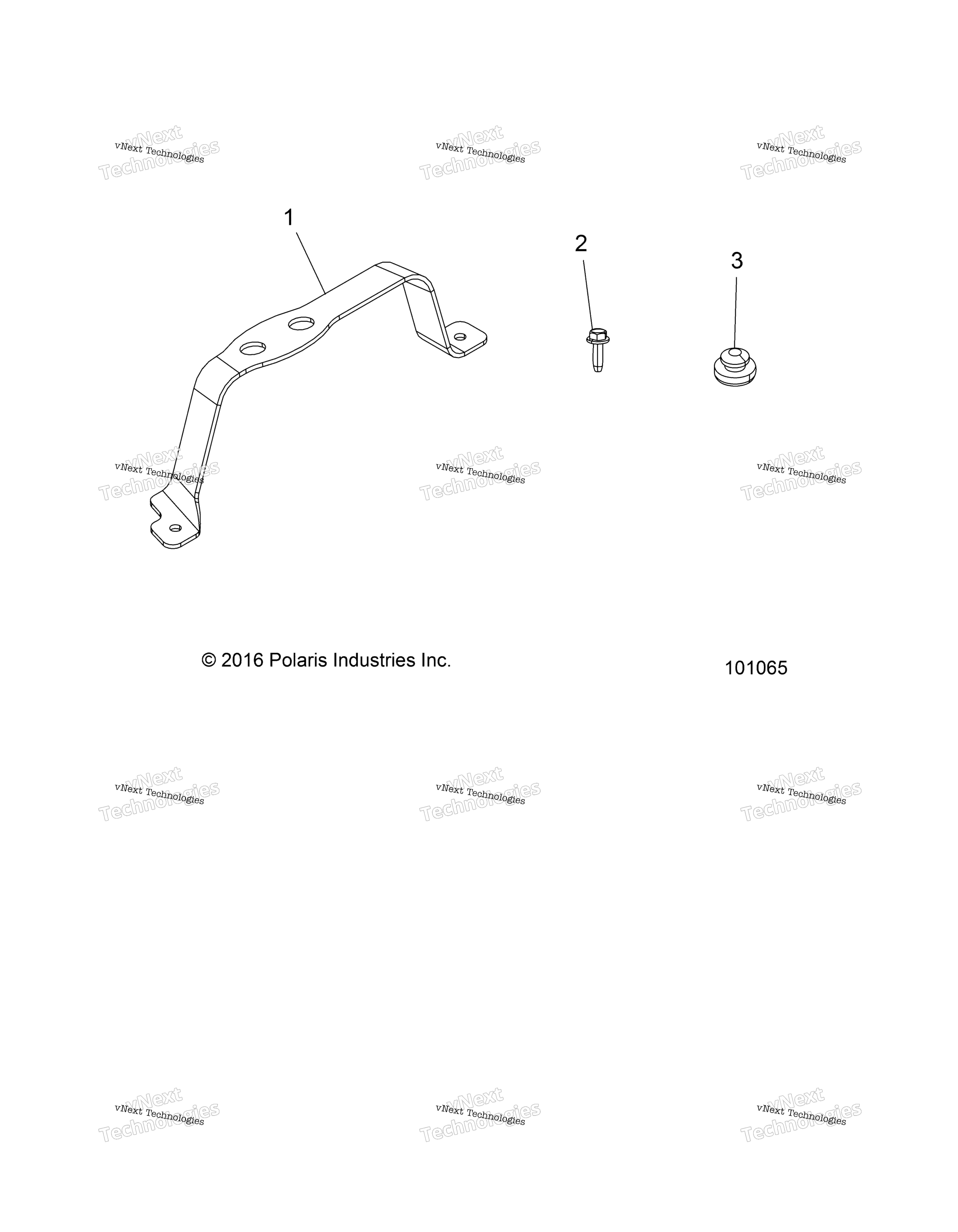 Двигатель, система впуска Support Bracket /Le