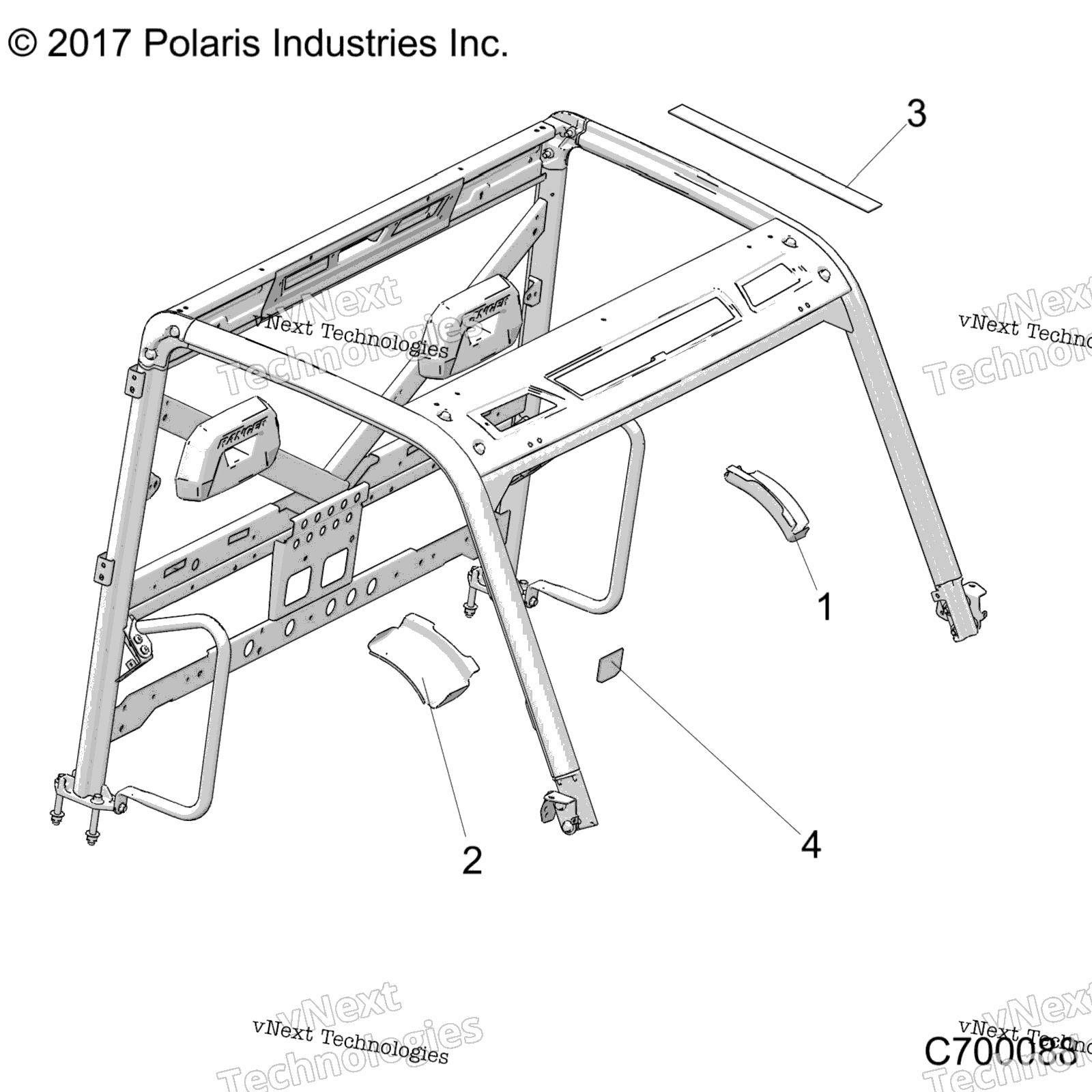 Chassis, край Cover, Tr