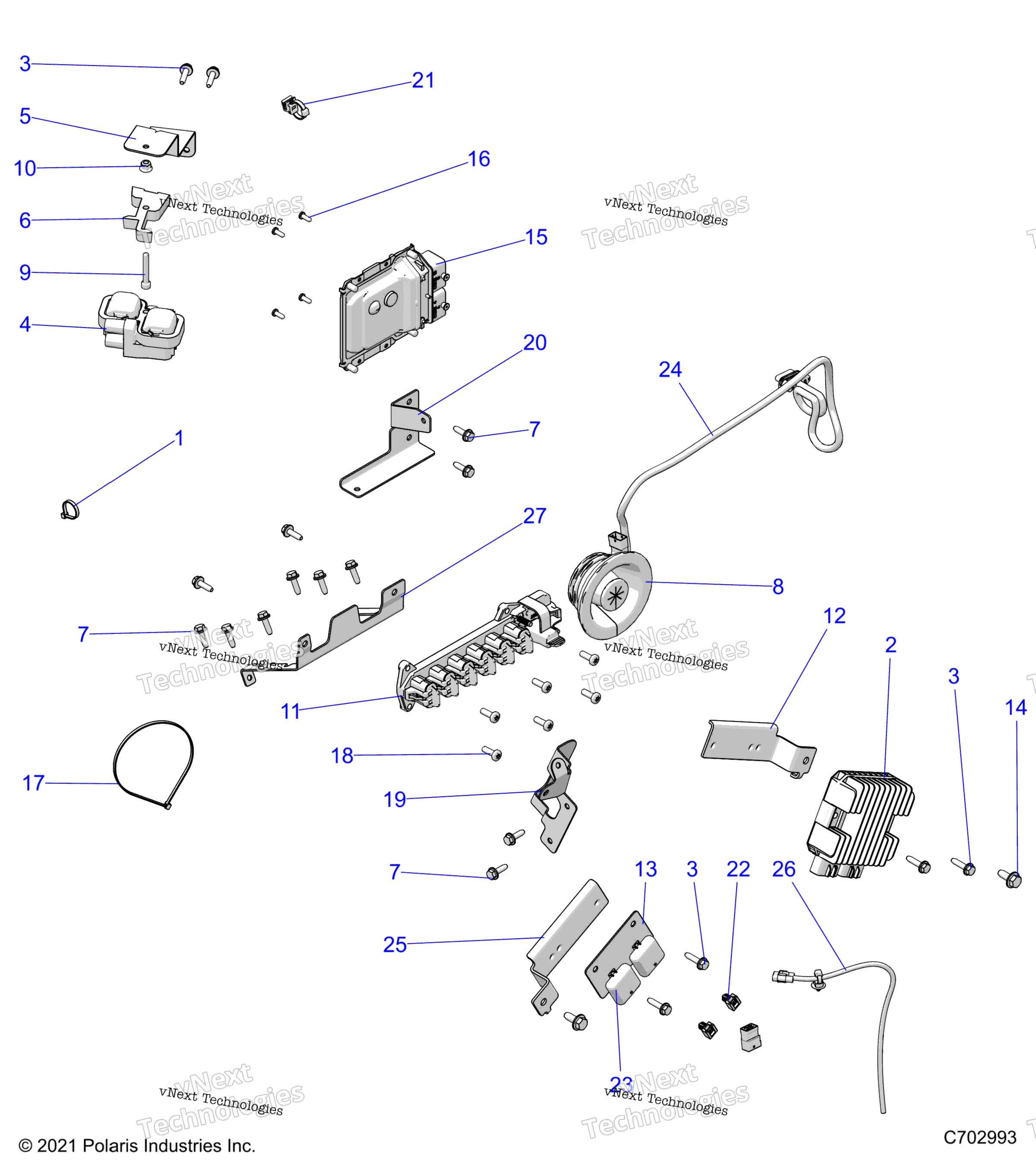 Electrical, провод Harness, Components