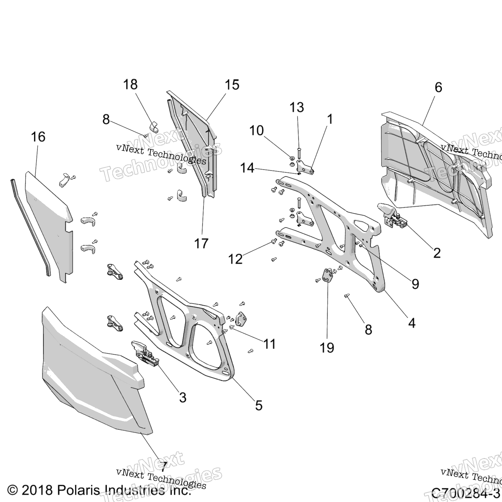 Body, Doors, задний Z21p4e92ae / An / Be / Bn