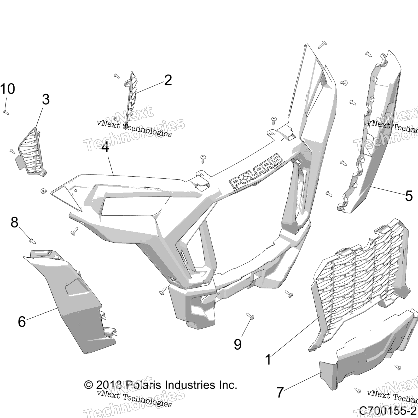 Body, передний Bumper Z21p4l92al / At / Bl / Bt