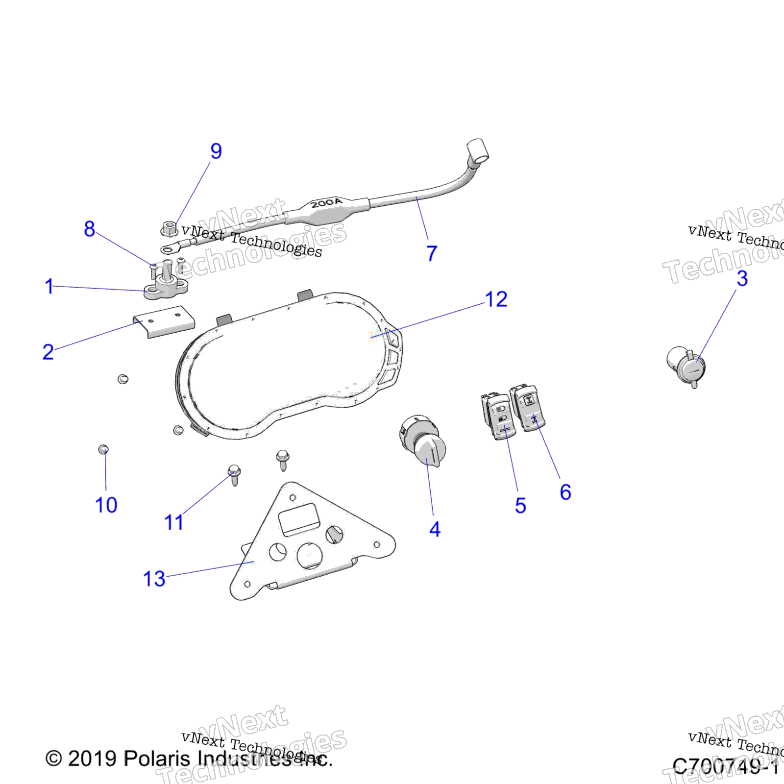 Electrical, Dash Instruments и Controls, Velocity Z21pae92ae / An / Be / Bn
