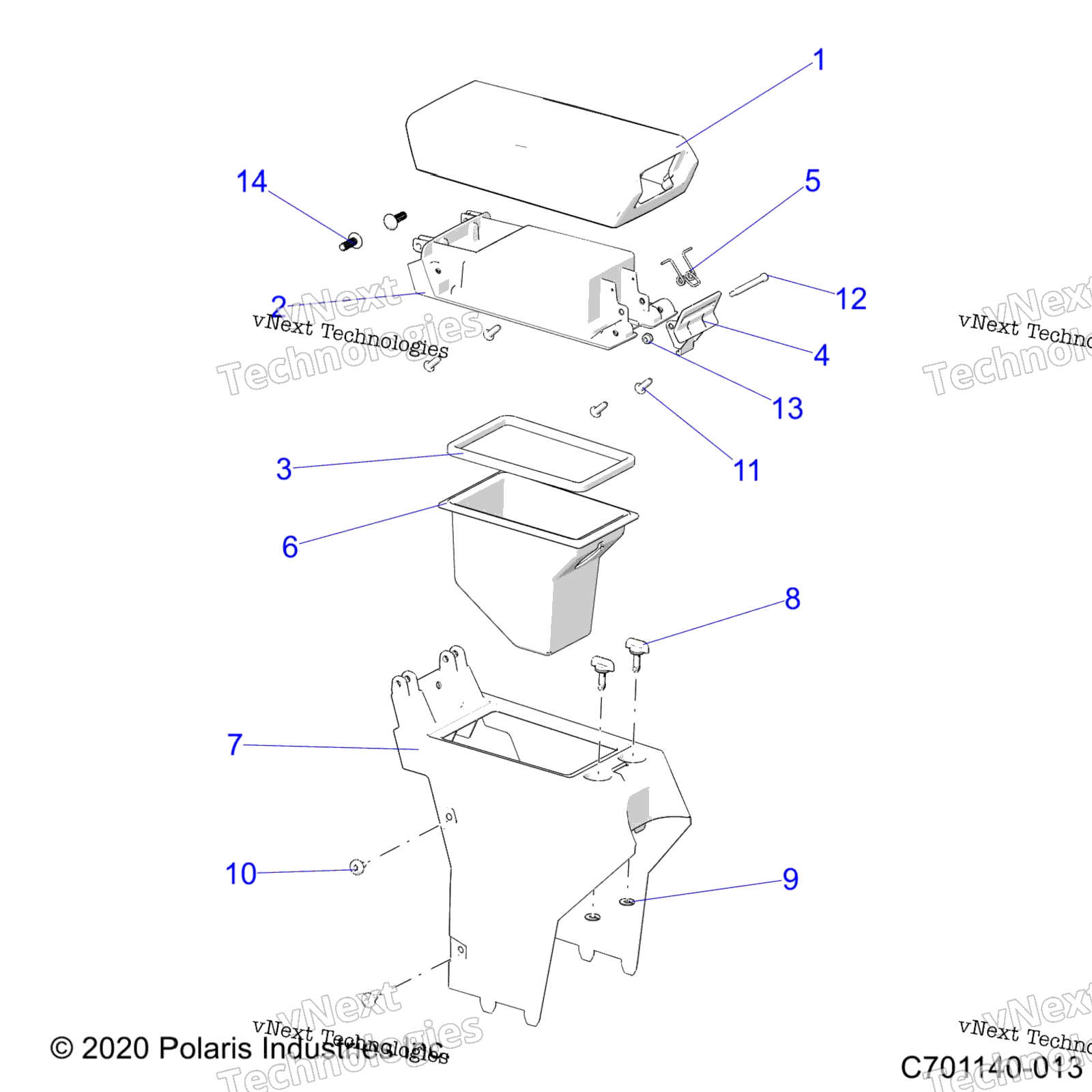 Body, Center Console,Storage Z22rge2kag / Bg / K2kan / Bn