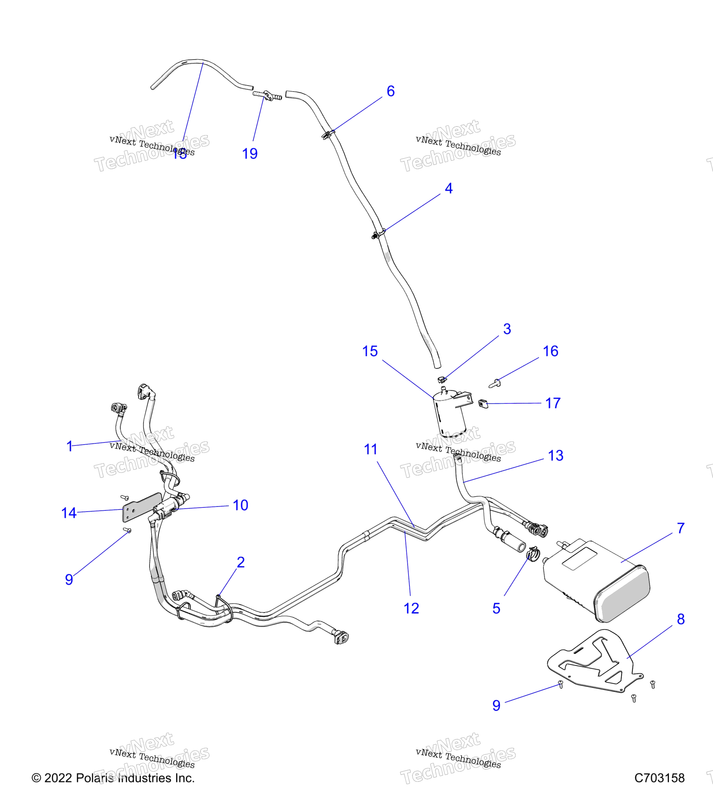 топливный System, топливный Lines, Evap Z22rge2kbg / Rgk2bn