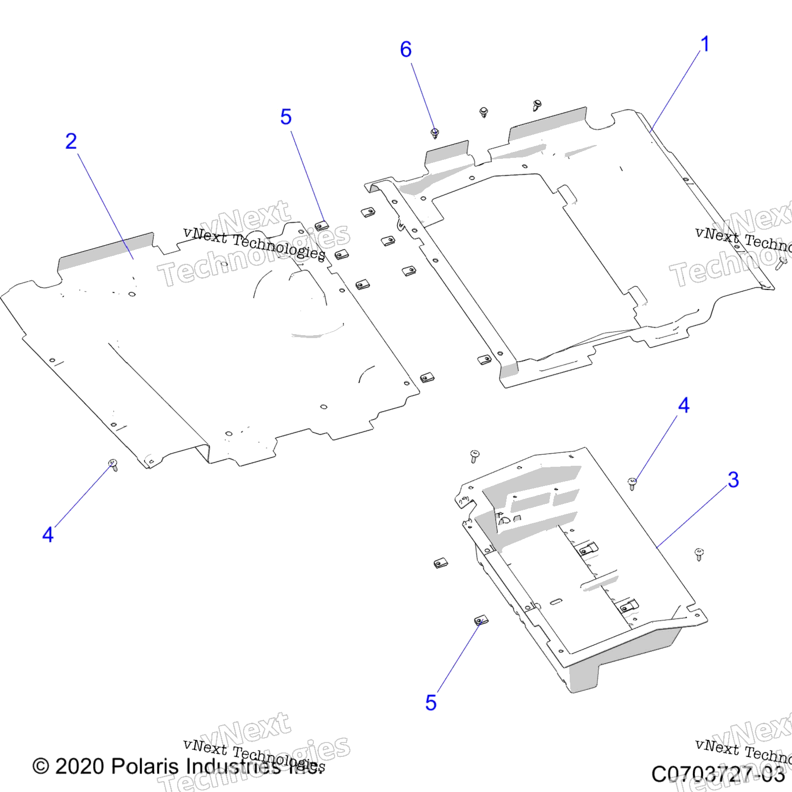 Body, Floor Panels, Underseat Z22rgl2kap / Al / Bk / Bp / Bt
