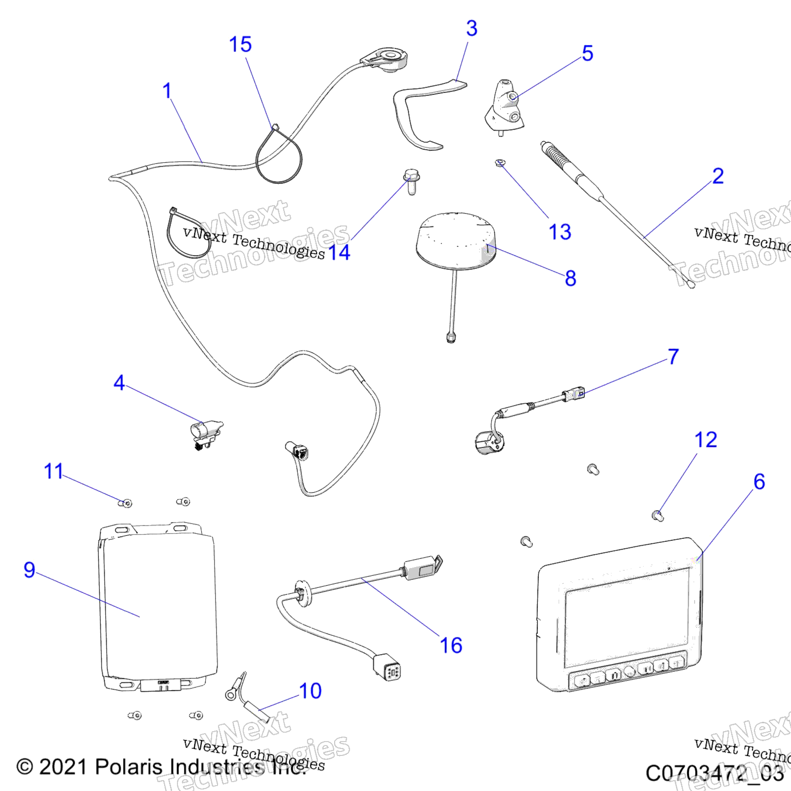 Electrical, Audio, Ride Command Z22rgl2kap / Al / Bk / Bp / Bt ()