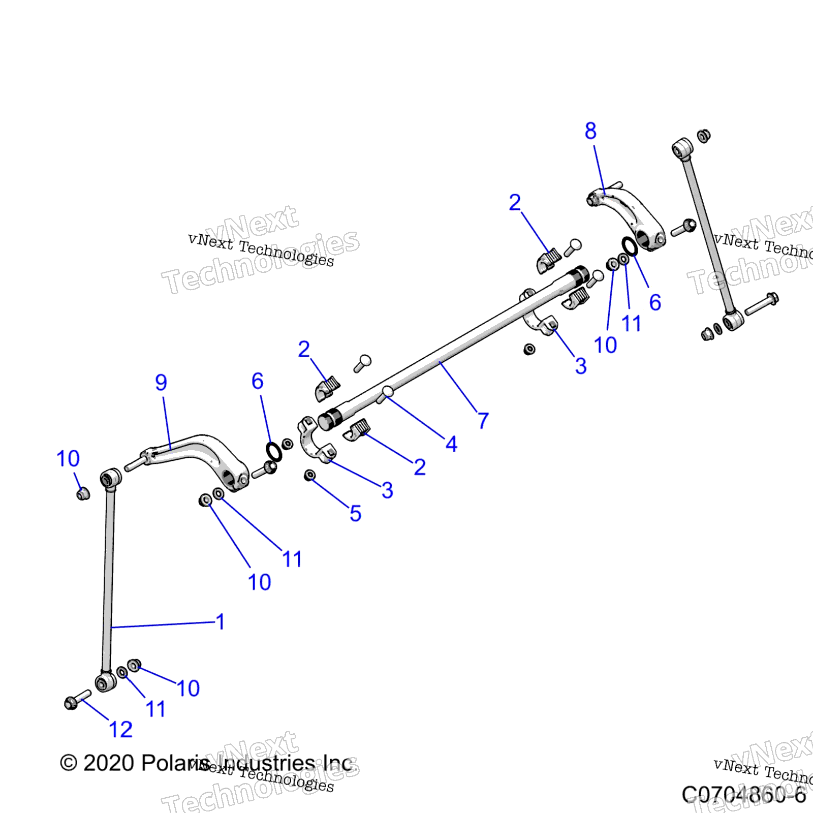 Подвеска, задняя Stabilizer Bar Z22rgl2kap/Al/Bk/Bp/Bt