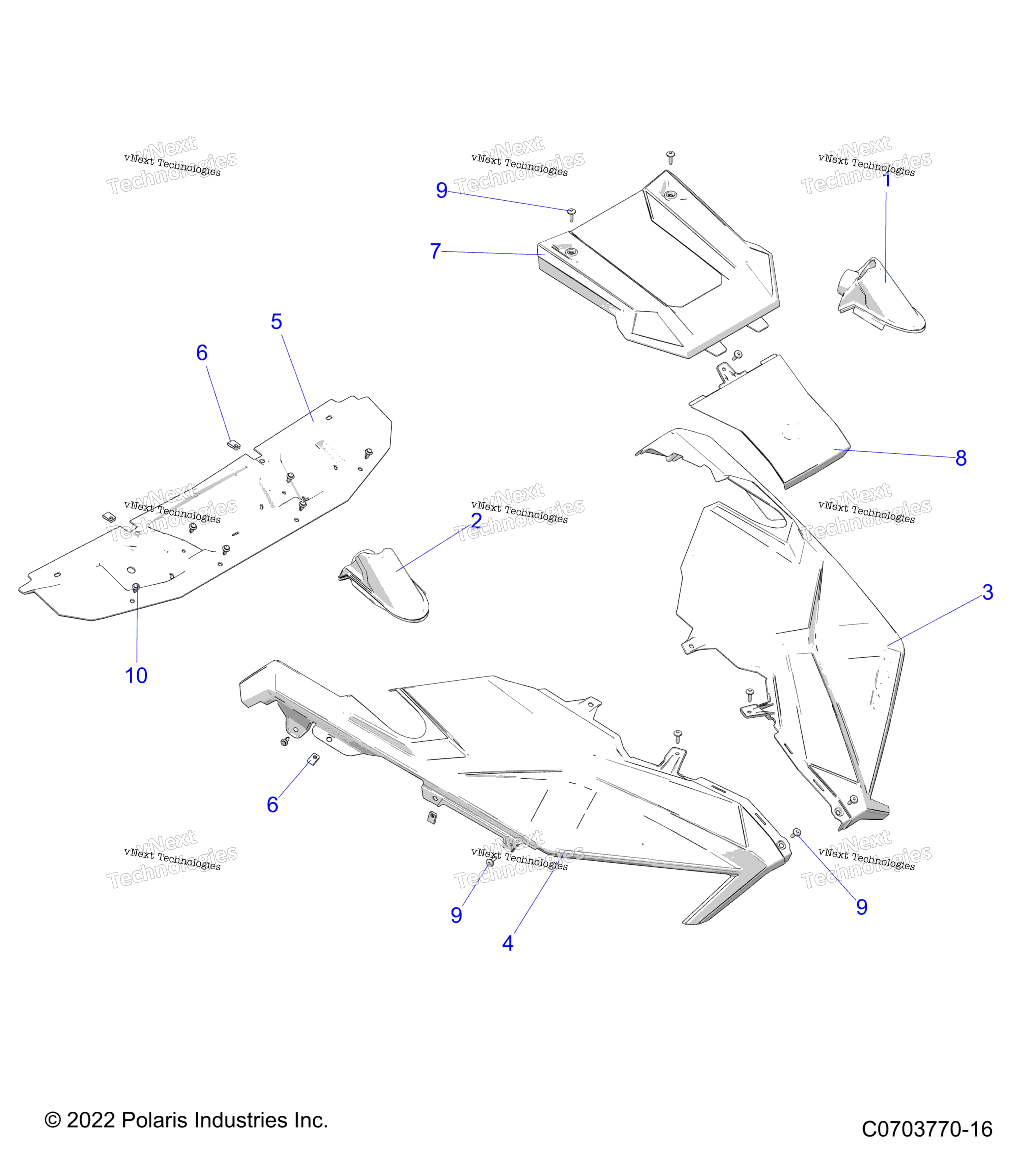 Body, Hood, Ride Command Z22g4k92ap / Bp