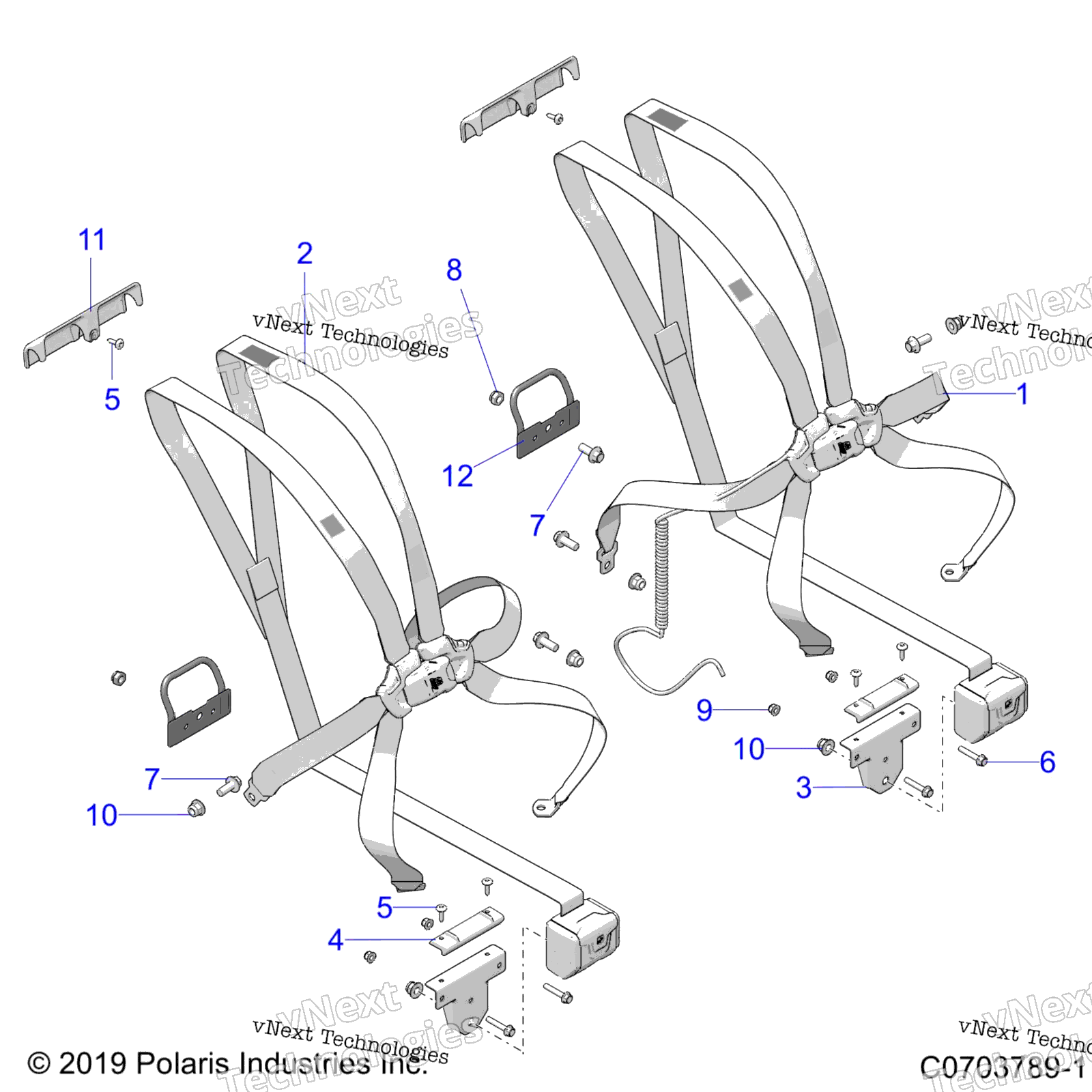 Кузов, сиденье Mounting, Front, 6 Point Z22g4k92ap/Bp/G4v92ap/Bp