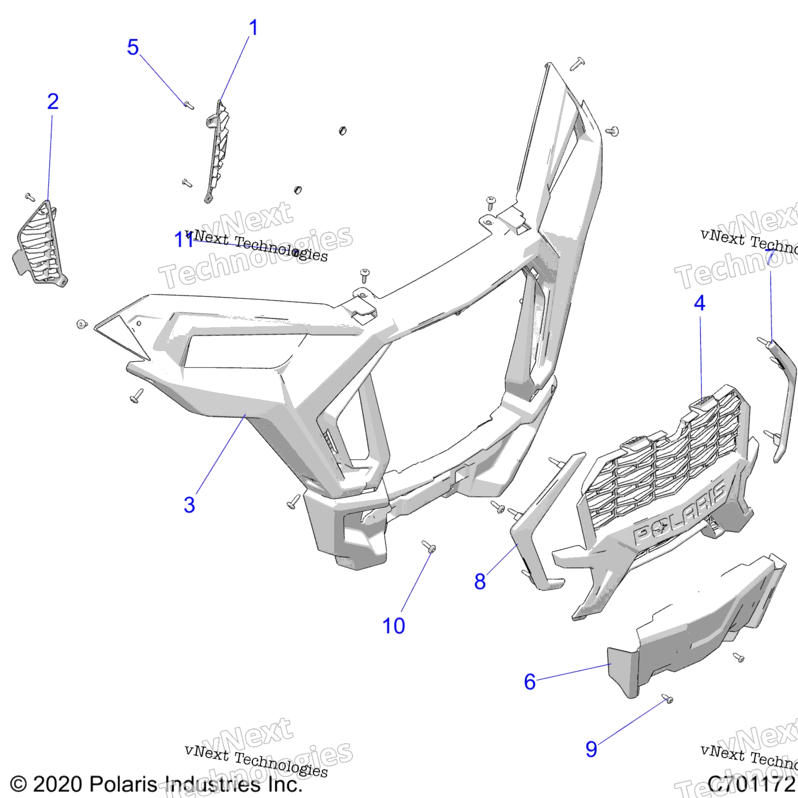 Body, передний Bumper