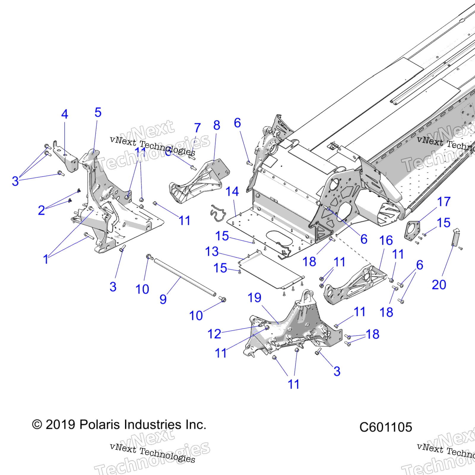 Chassis, Bulkhead Asm. S22ced5tsl / Tsu