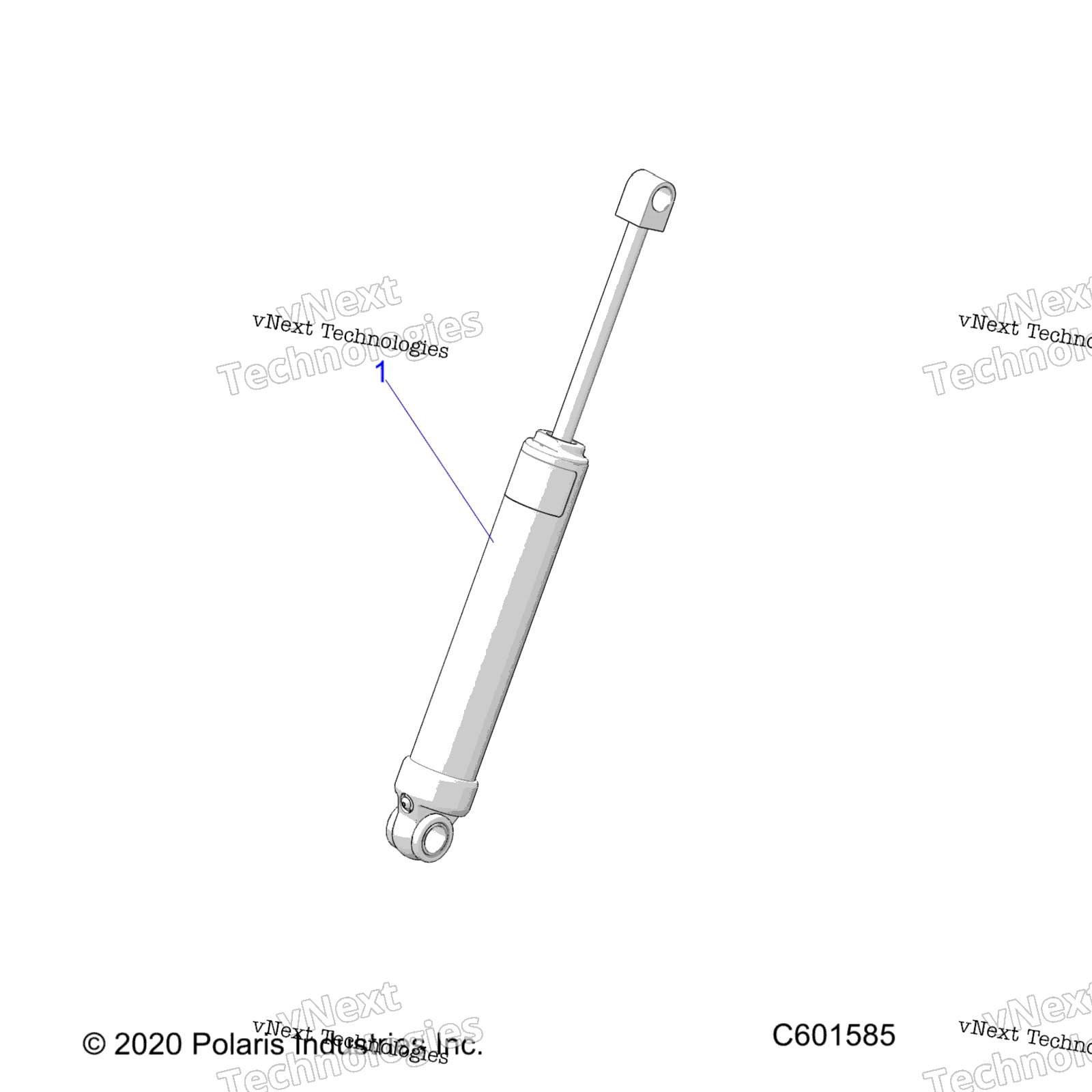 Suspension, Shock, задний Track