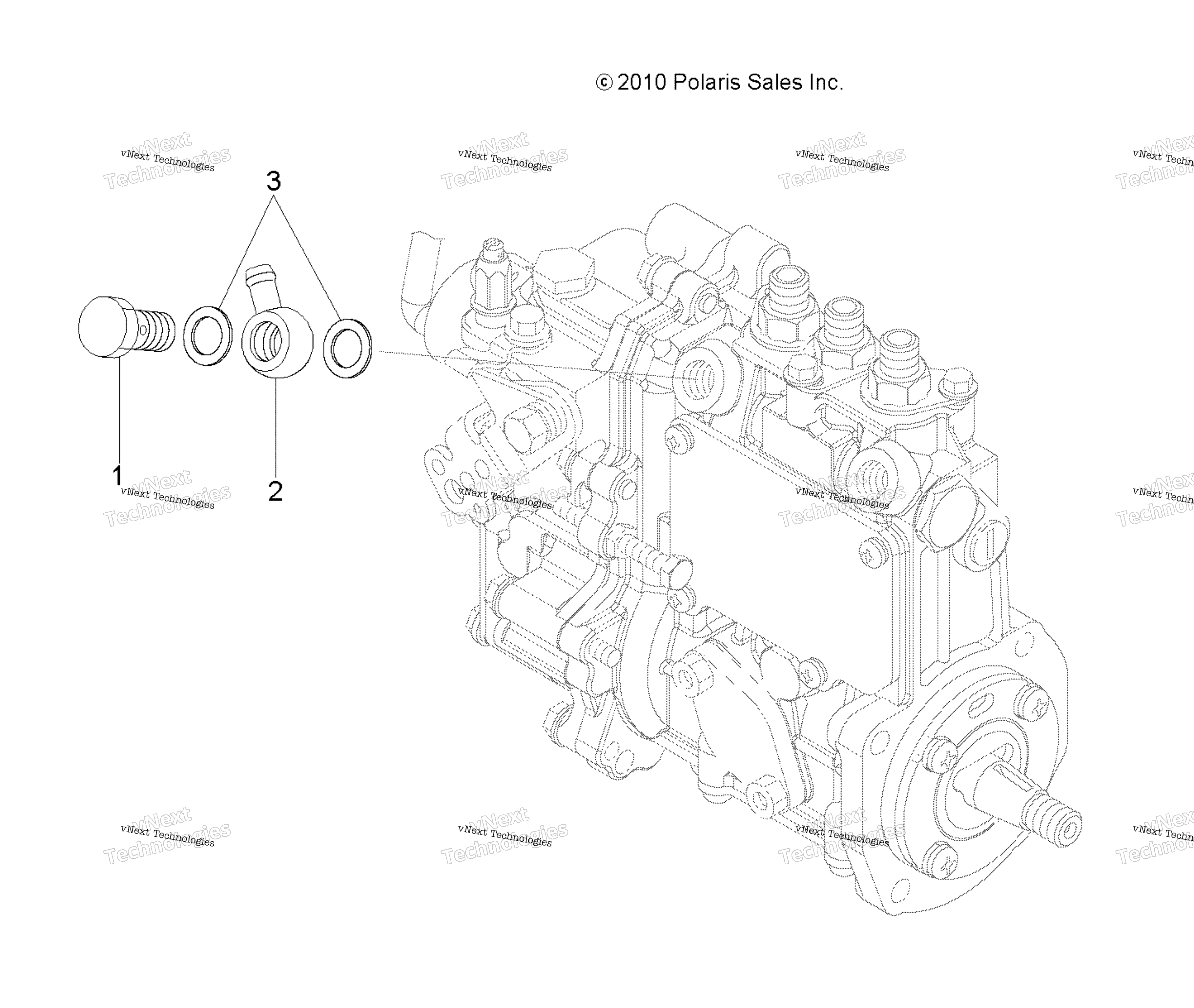 Engine, топливный Line