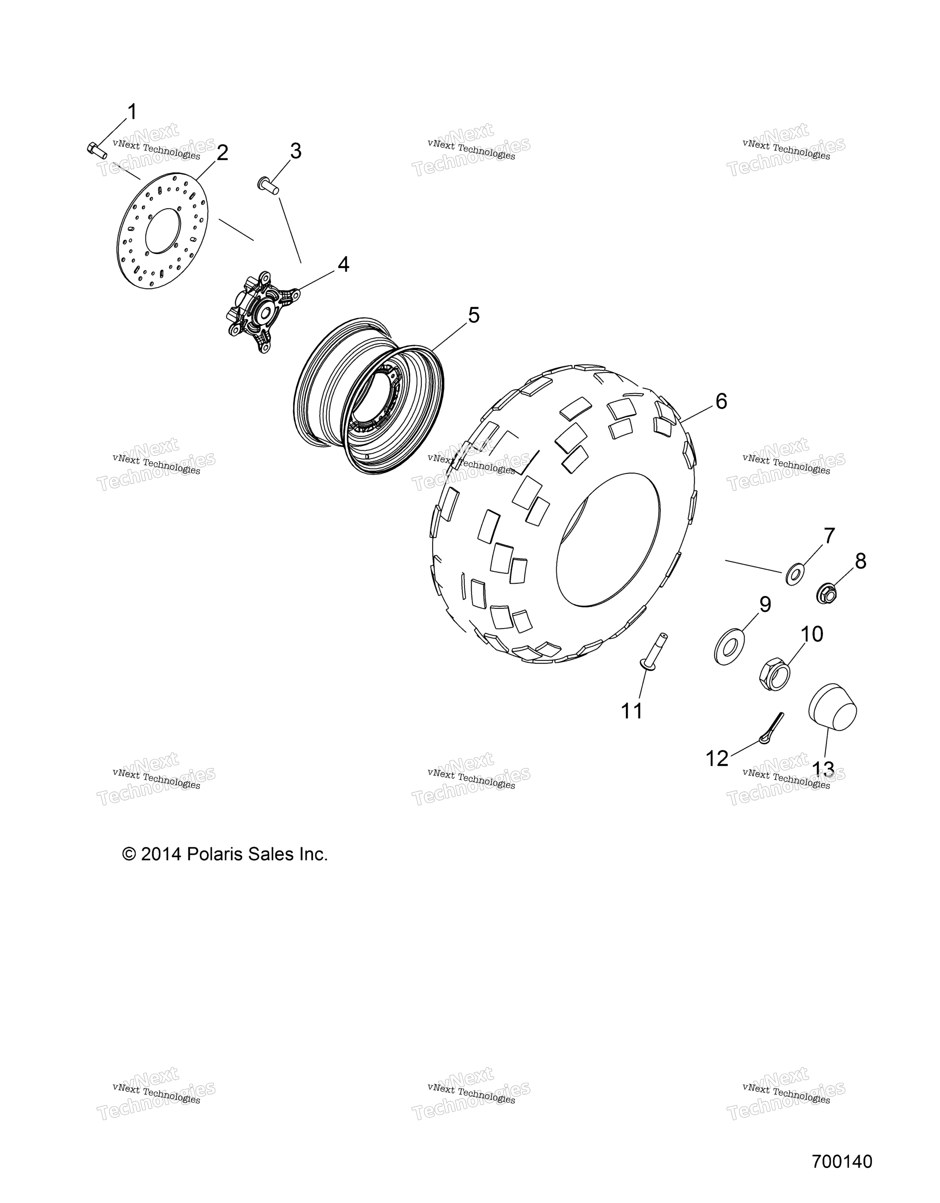 Колёса, передние R17rme57f1/S57c1/F1/Ck/E1/Ek/T57c1/E1/A57f1
