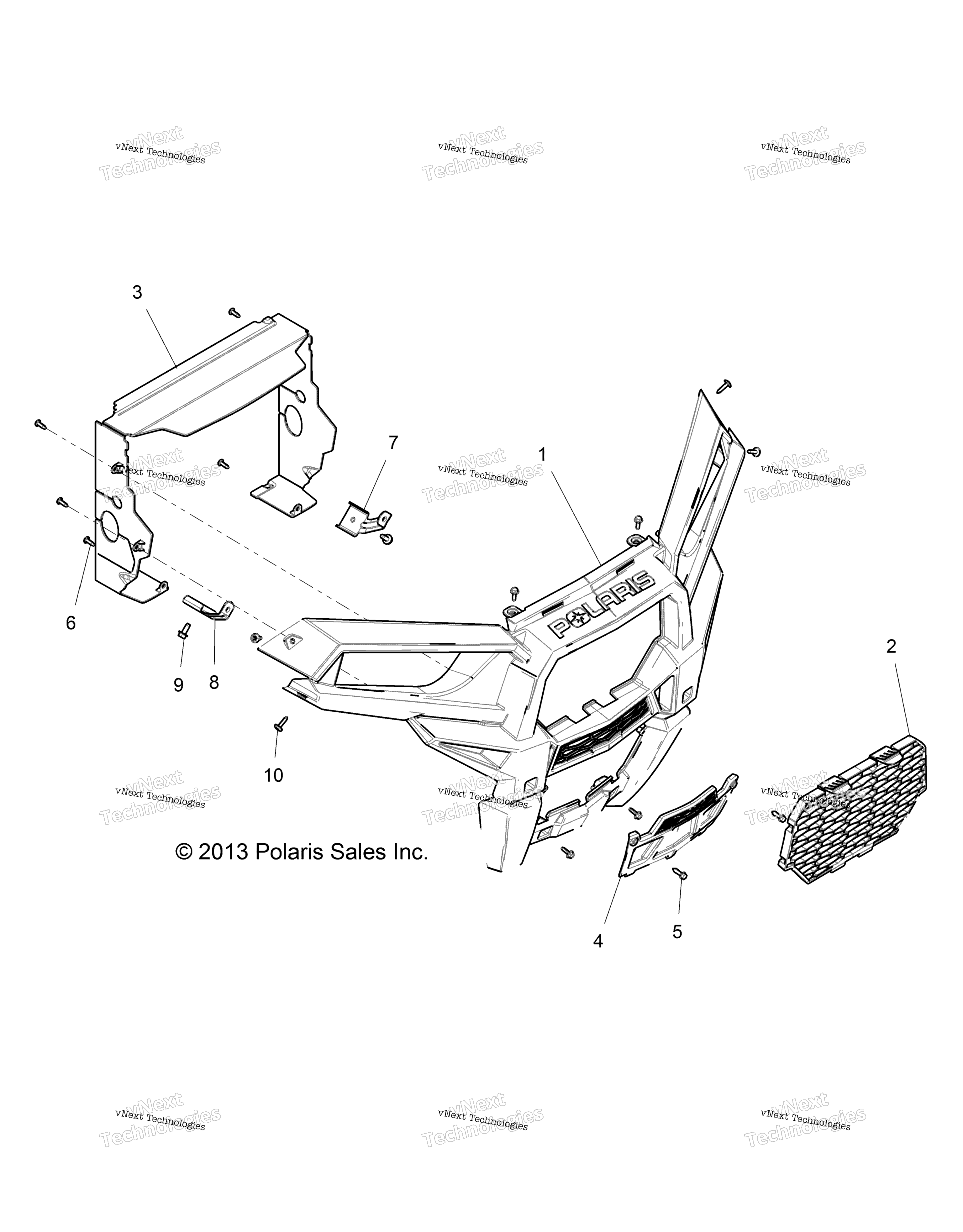Body, передний Bumper Z17vd_99Ab / Ak / Am / Aw / Lw / Az / Ap