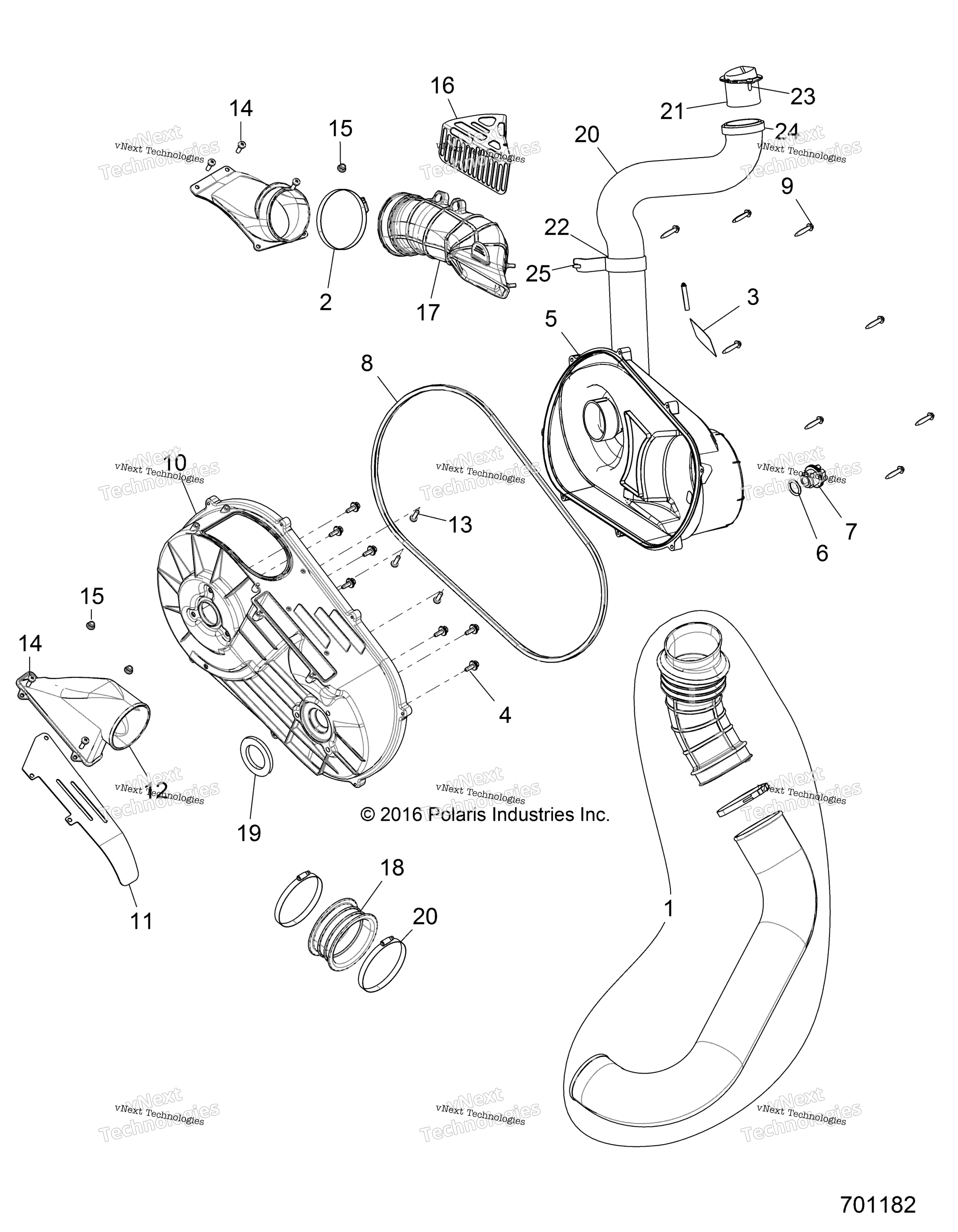 Трансмиссия, крышка сцепления And Ducting Z17vd_99Ak/Am/Aw/Az/Lw
