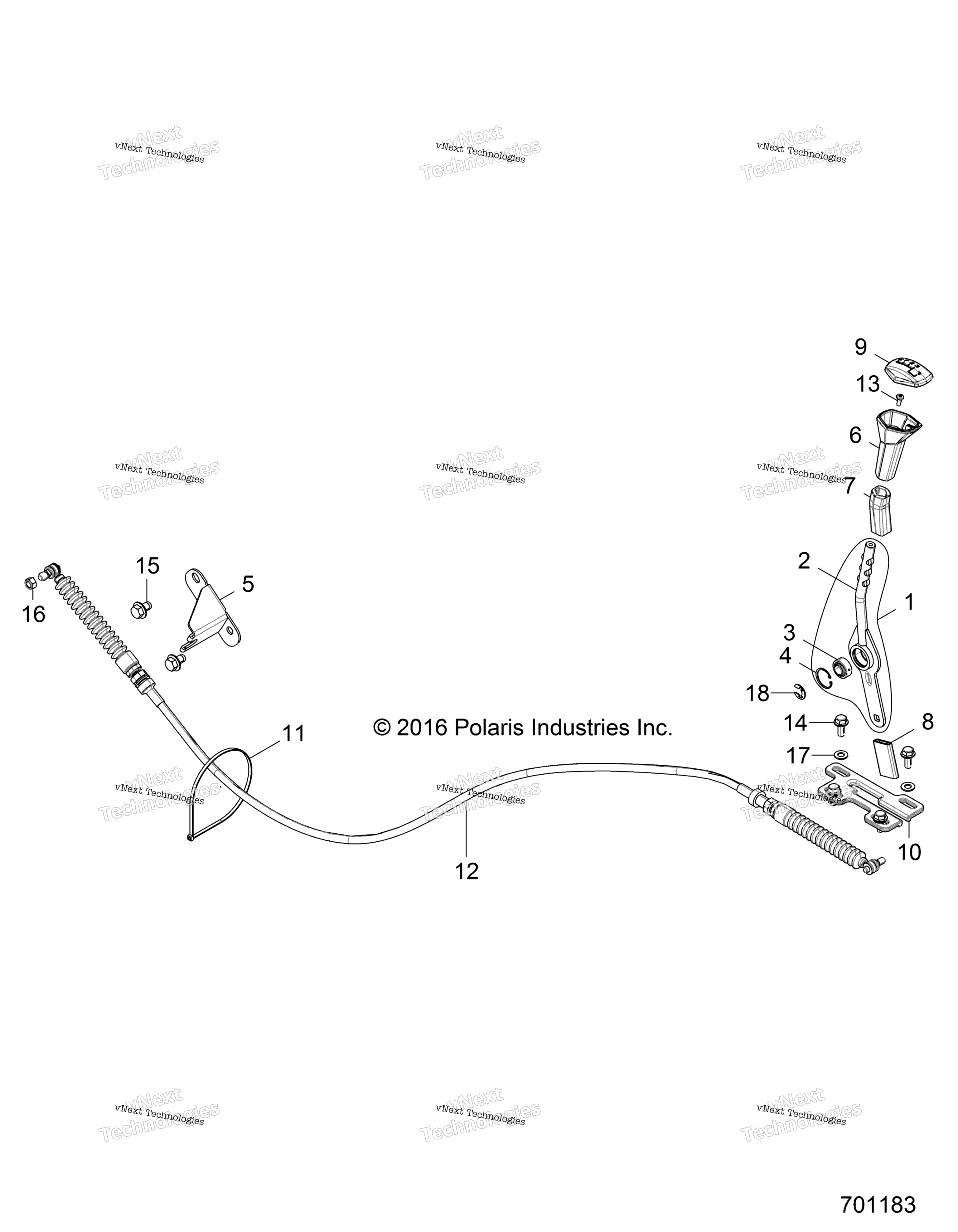 Привод Train, Gear Selector Z17vdr99az