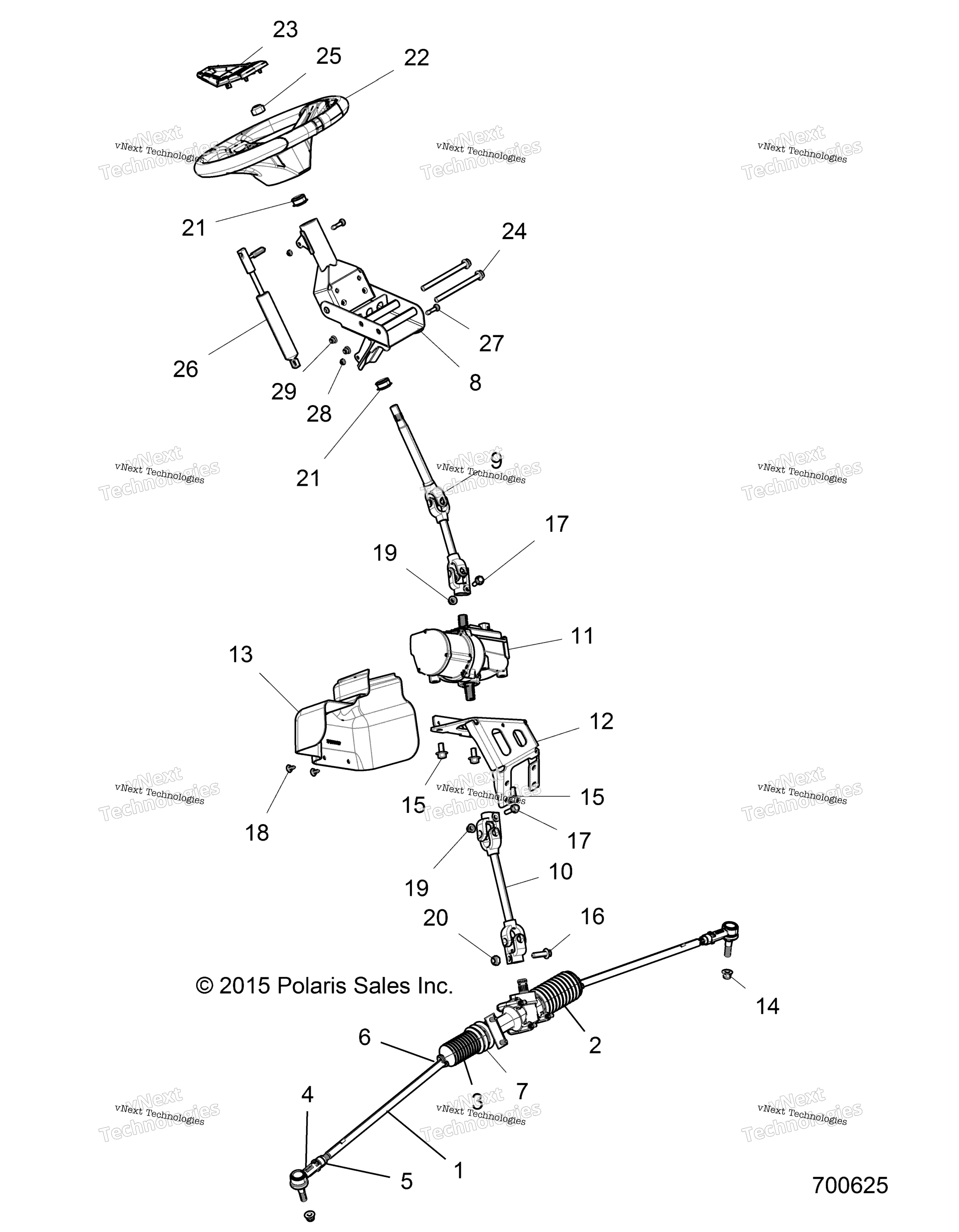 Steering, Power рулевое управление Asm. Z17vd_99Ab / Ak / Am / Aw / Lw / Az / Ap