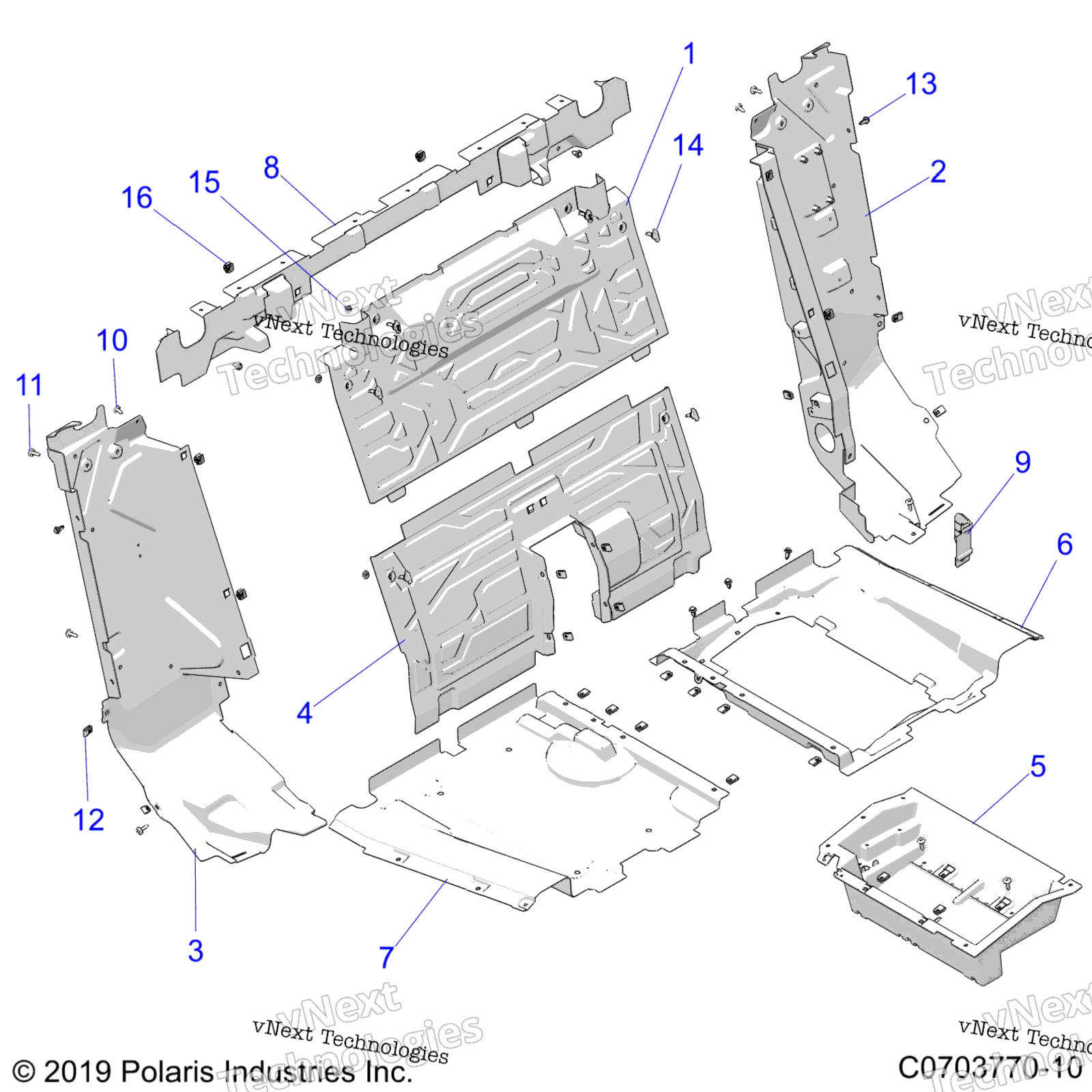 Body, задний Closeoff Z