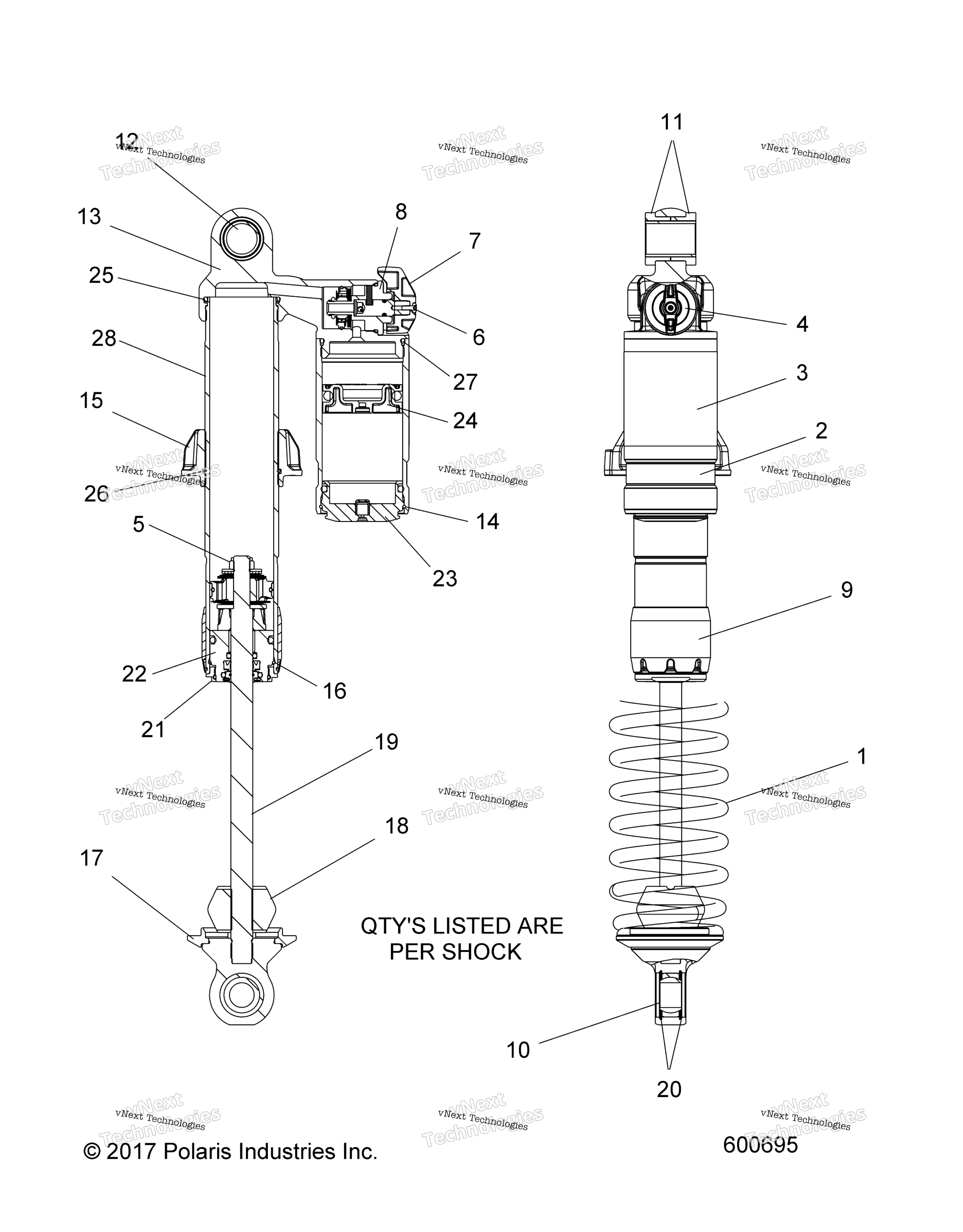 подвеска Shock, Ifs 7044703
