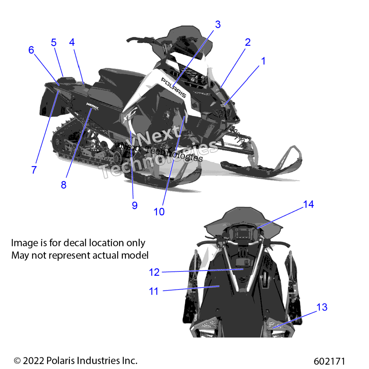 Body, Decal, Black Side панель W / Black Trim