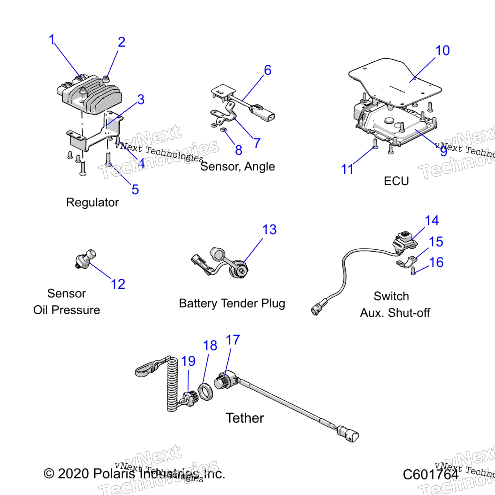 Electrical, Switches, Sensors, и Components 2 All Options