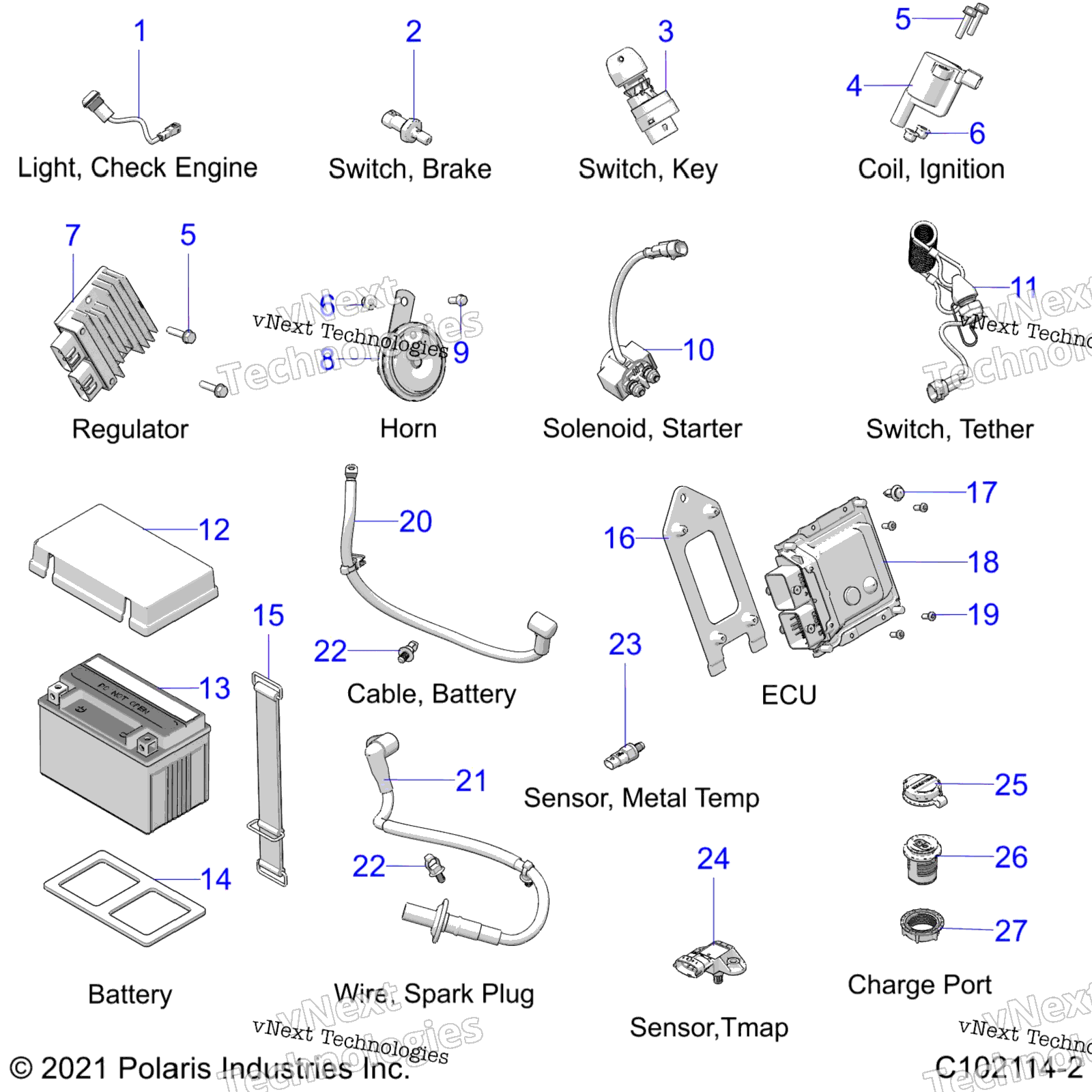 Electrical, Components A23hbbo7b3 / B7