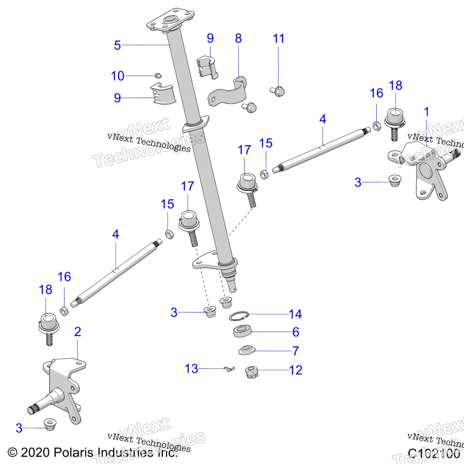 Steering, рулевое управление Post и тяга стержень Asm A23hbbo7b3 / B7
