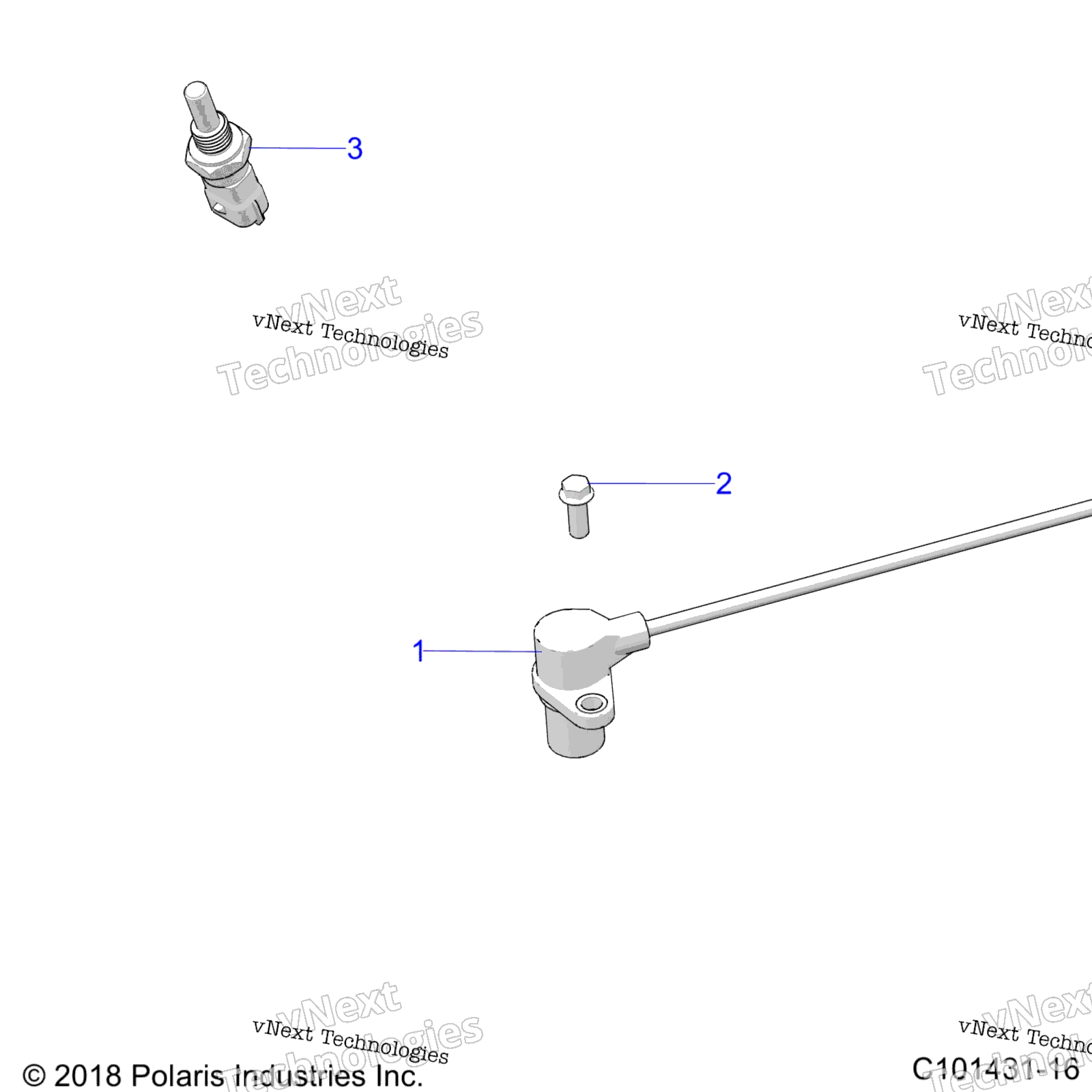 Engine, Sensors A23sge95fn / S95cn / S95fn