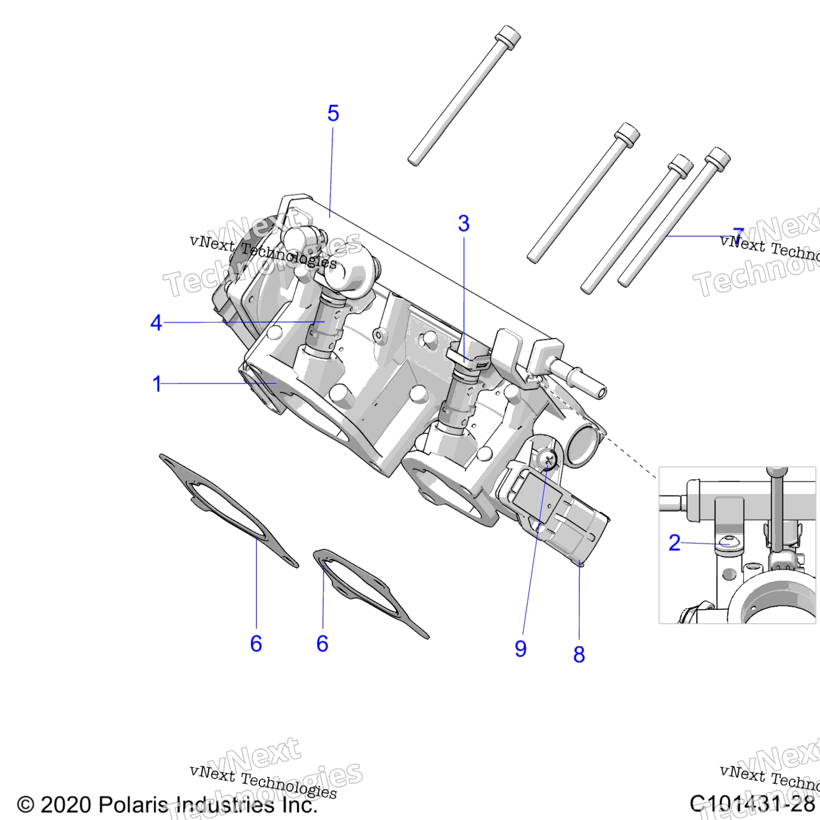 Двигатель, дроссельный узел A23sge95fn/S95cn/S95fn