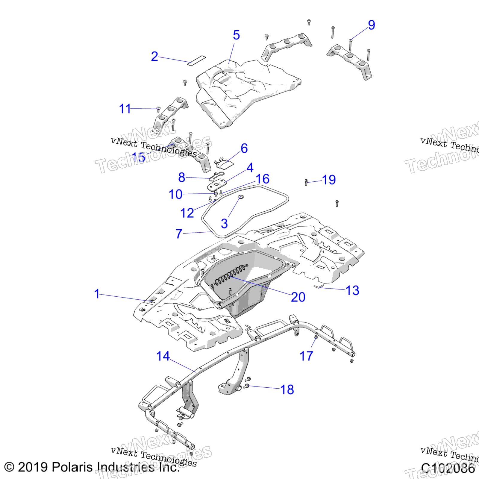 Body, задний полка