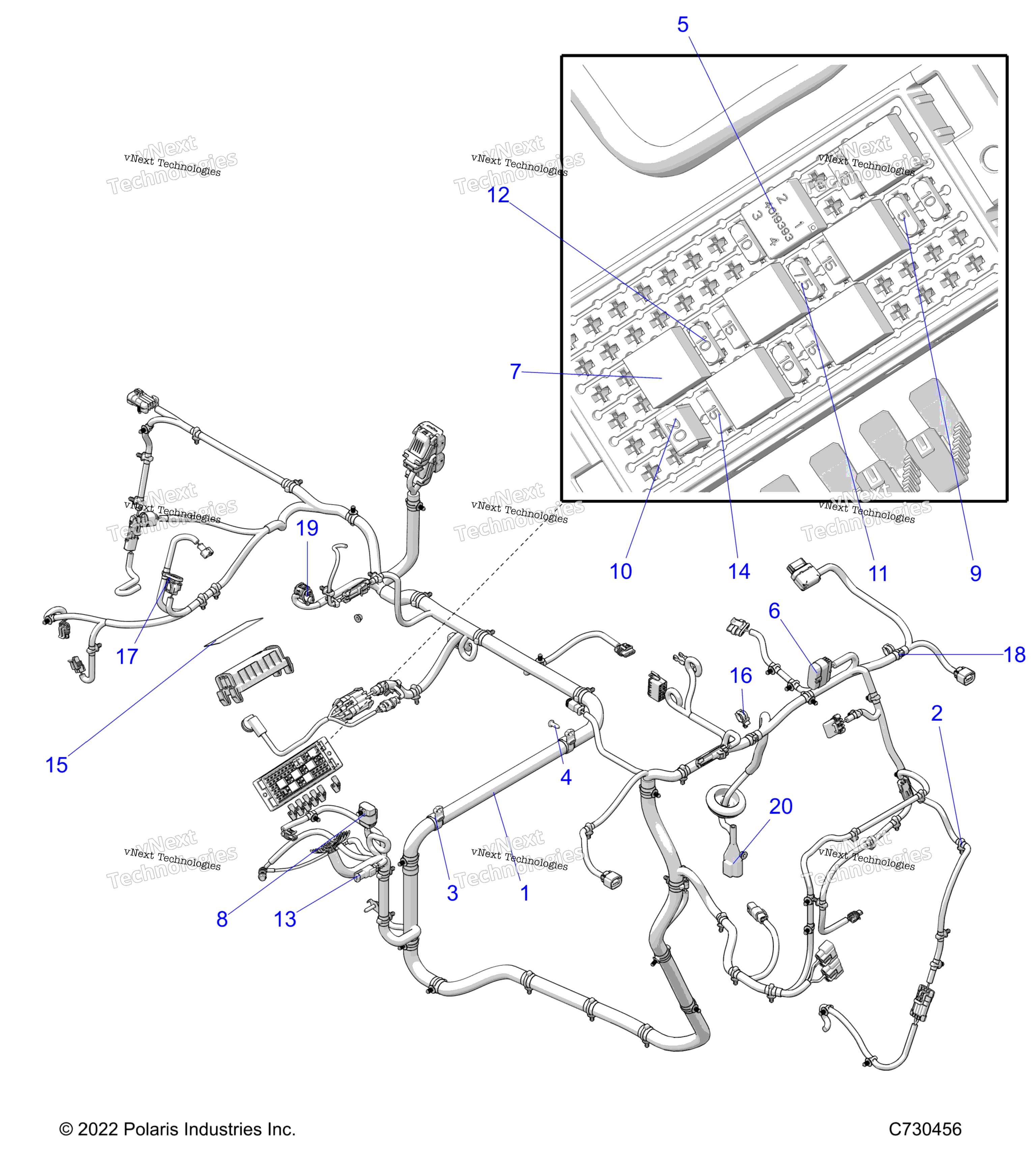 Electrical, провод Harnesses R23maa57b1