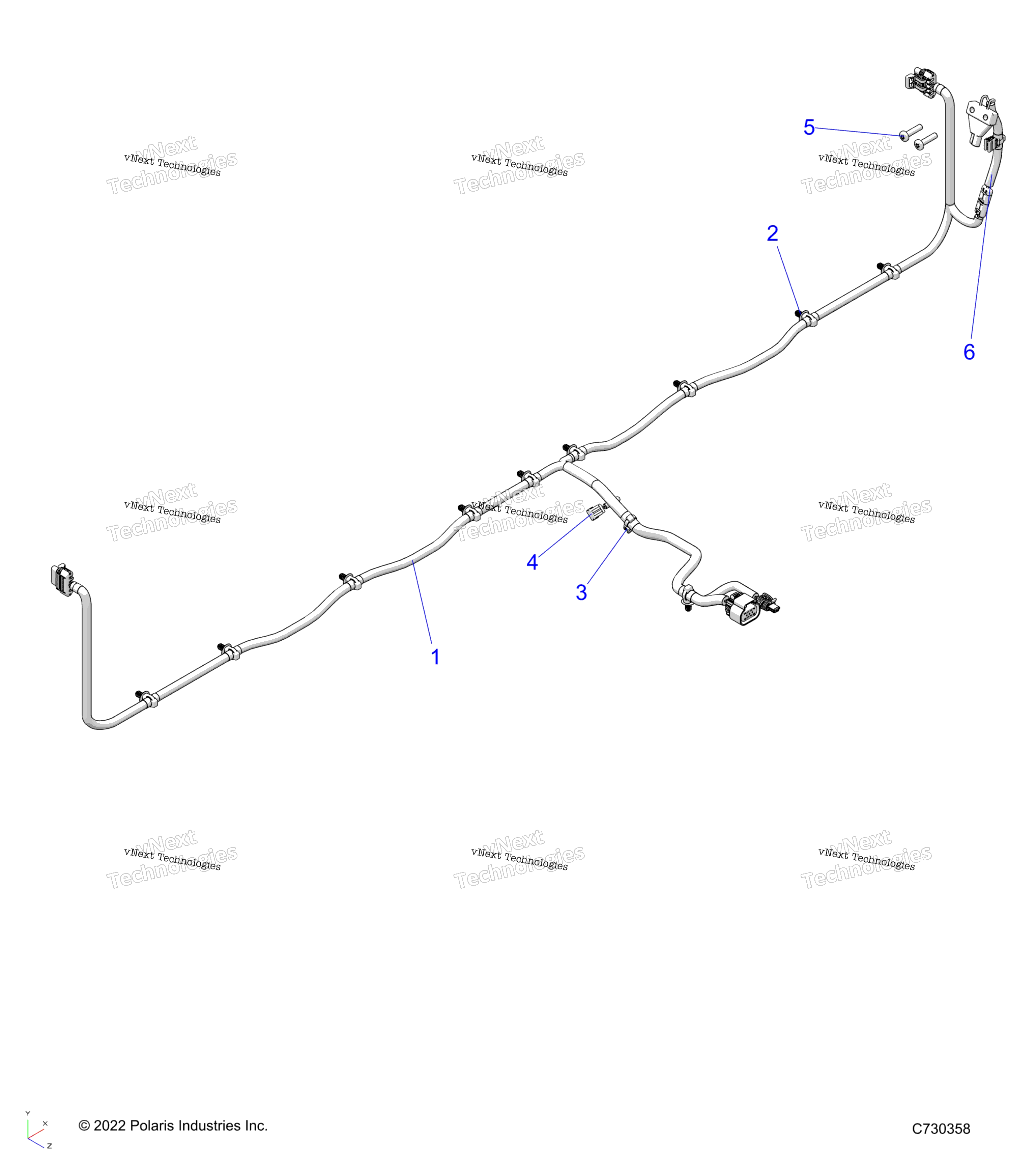 Electrical, провод Harness, Box