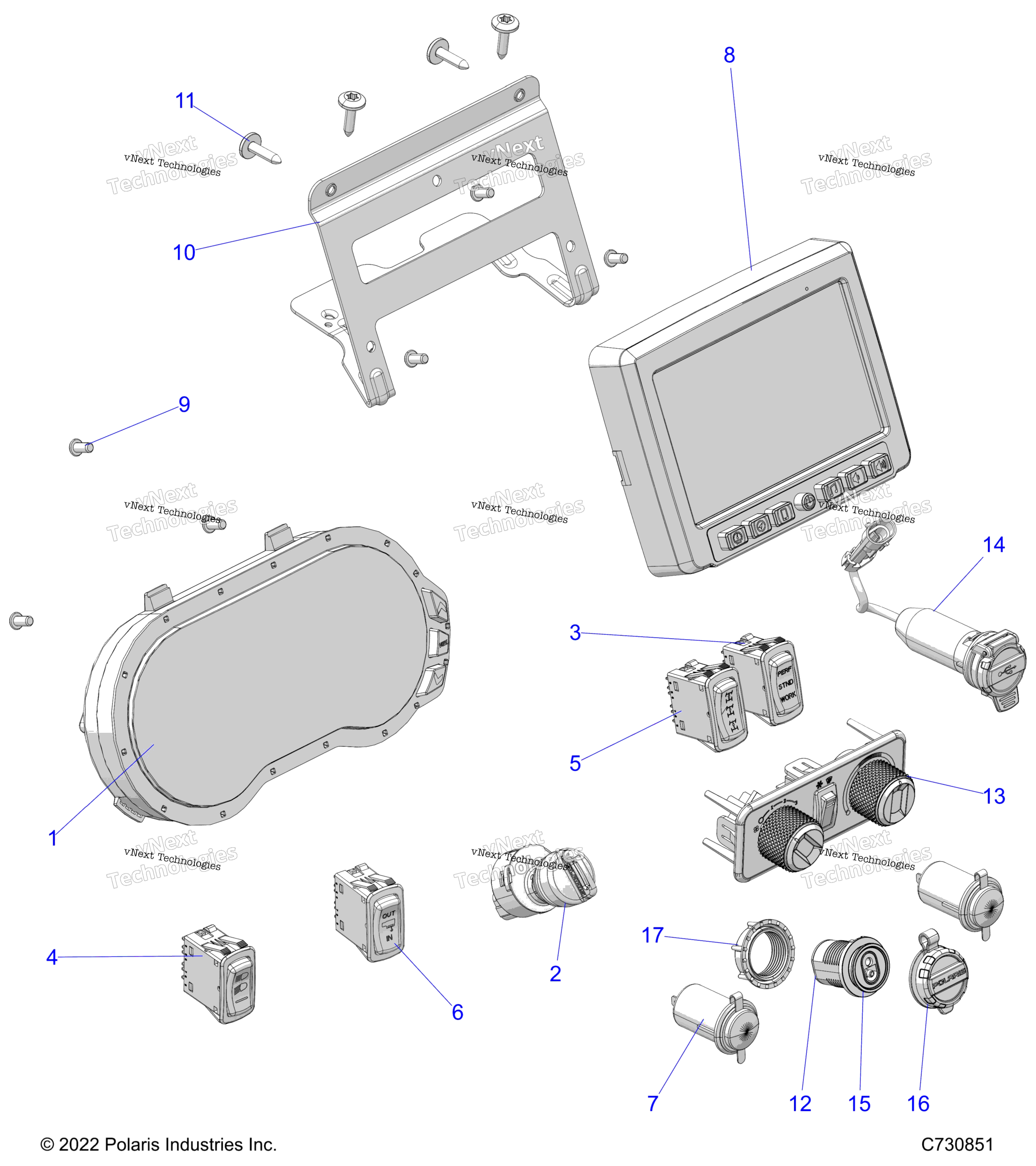 Electrical, панель Instruments