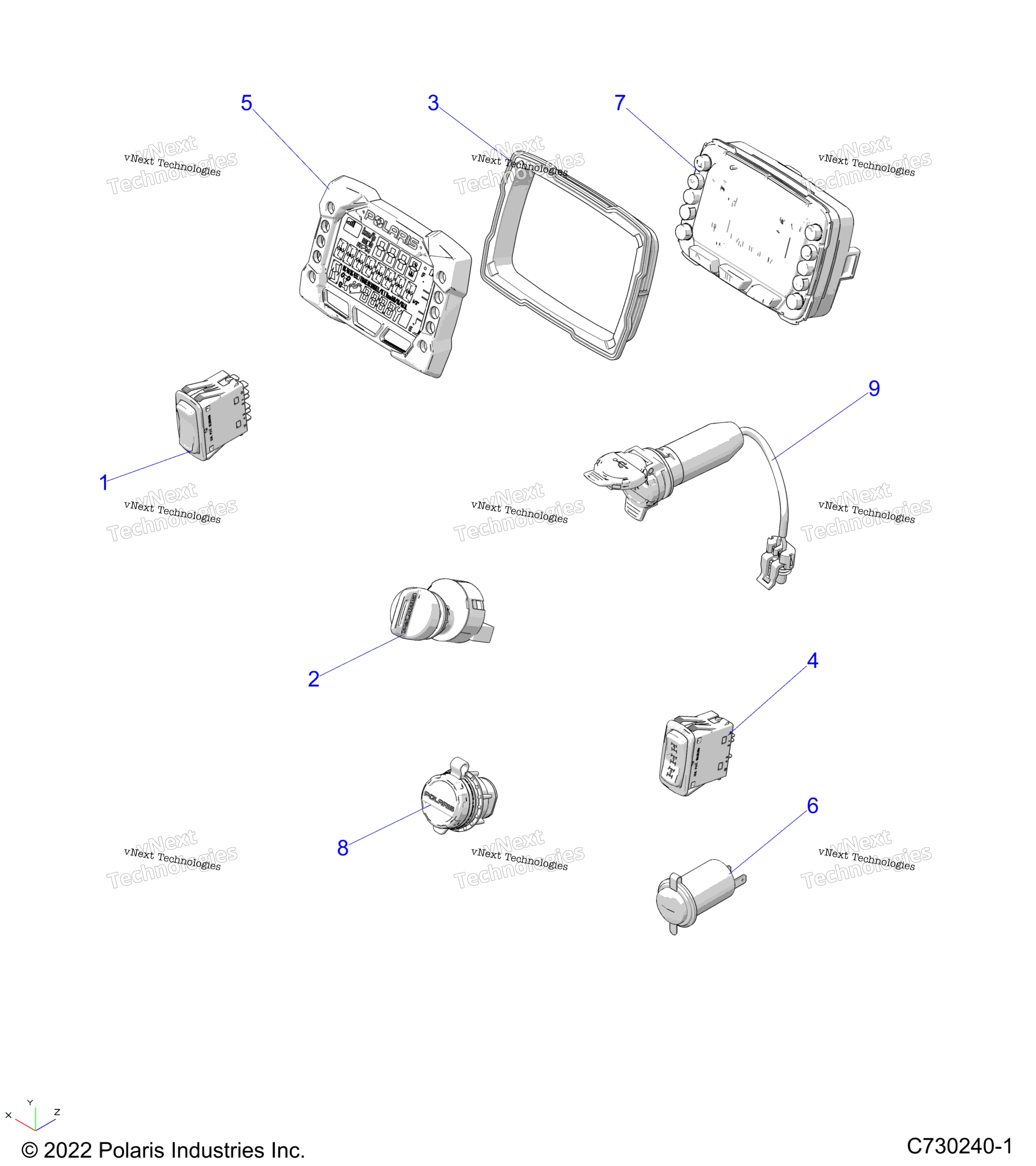 Electrical, панель Instruments