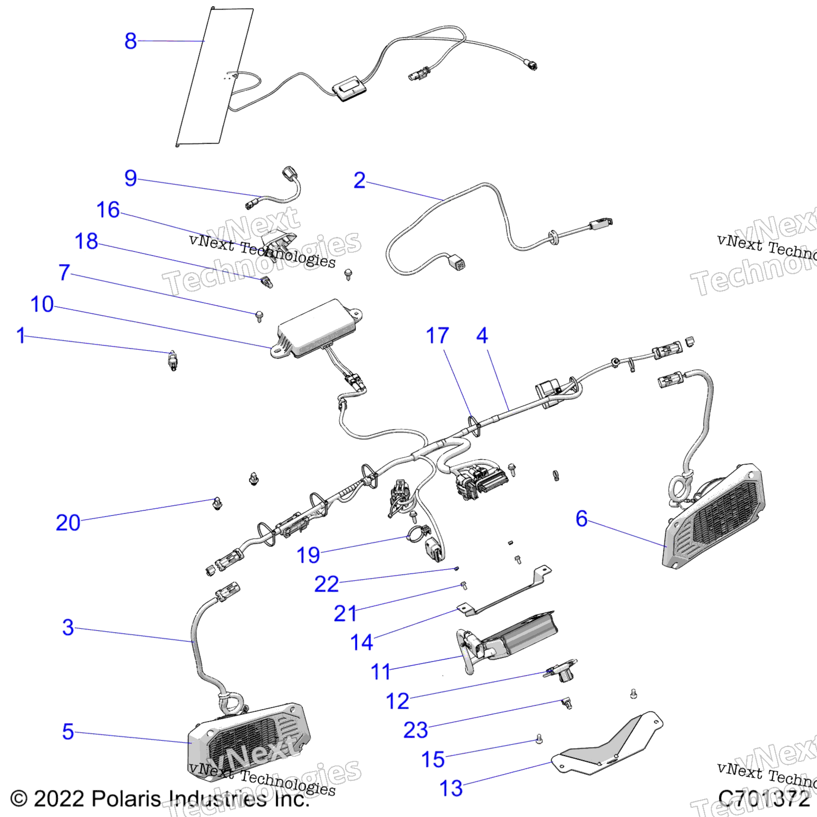 Electrical, панель Components, Ride Command