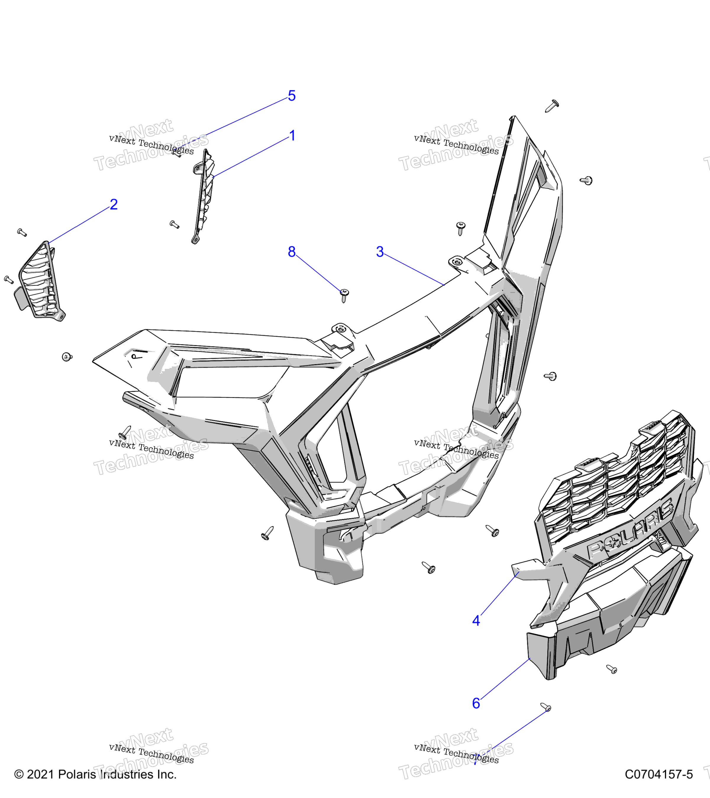 Body, передний Bumper