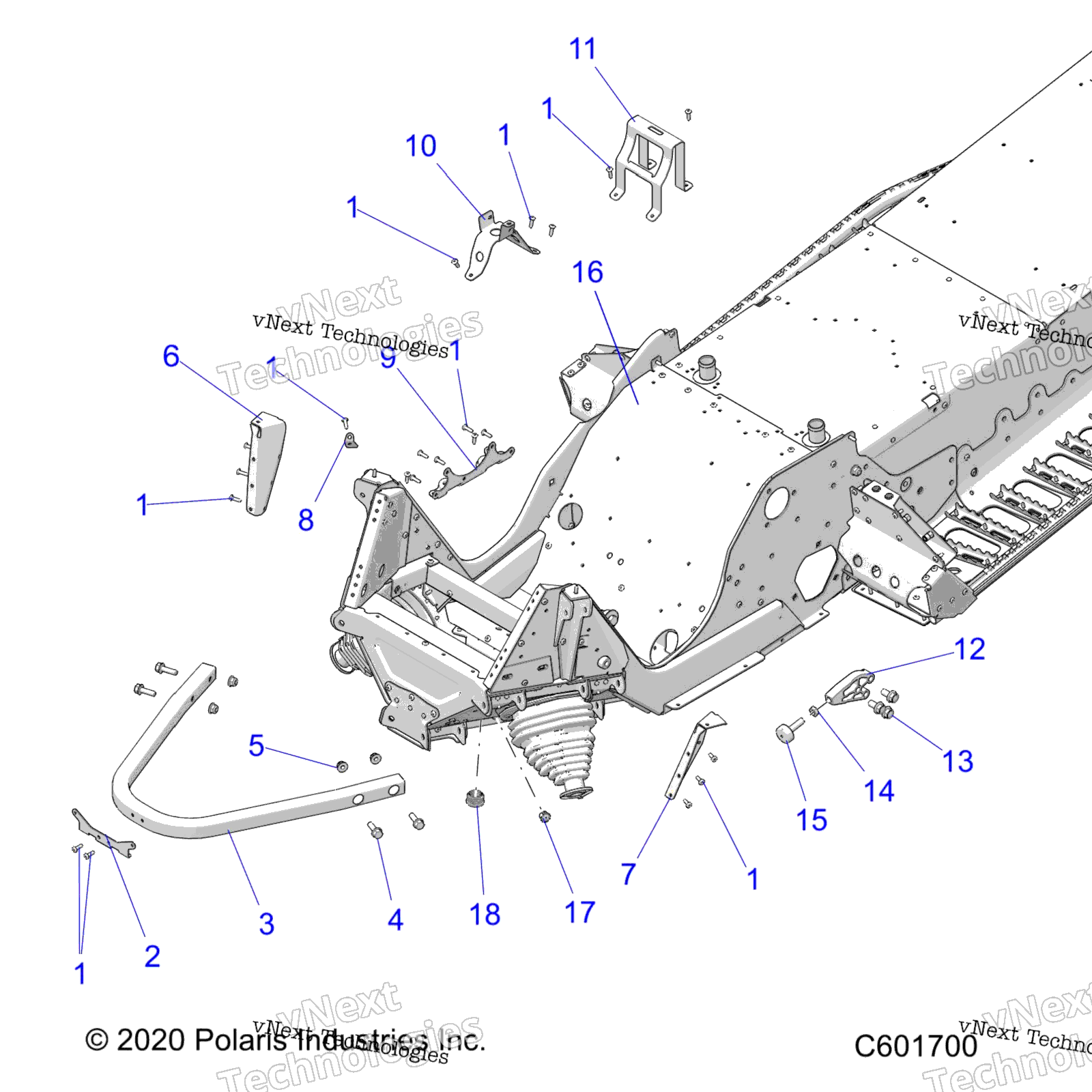 Chassis, передний Asm. S23mdx6dsa / 6Dea