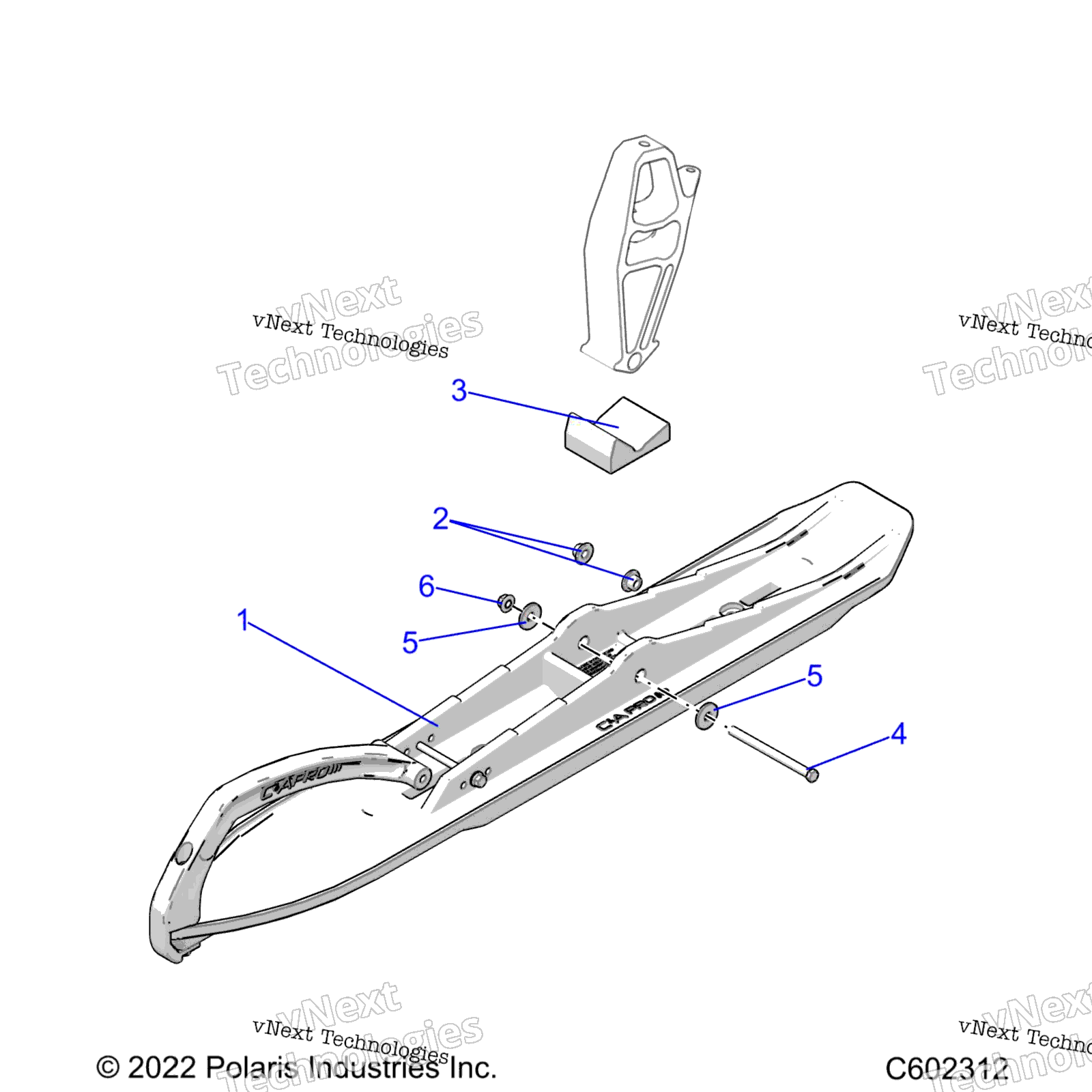 Steering, Ski Asm. S23mdx6dsa / 6Dea