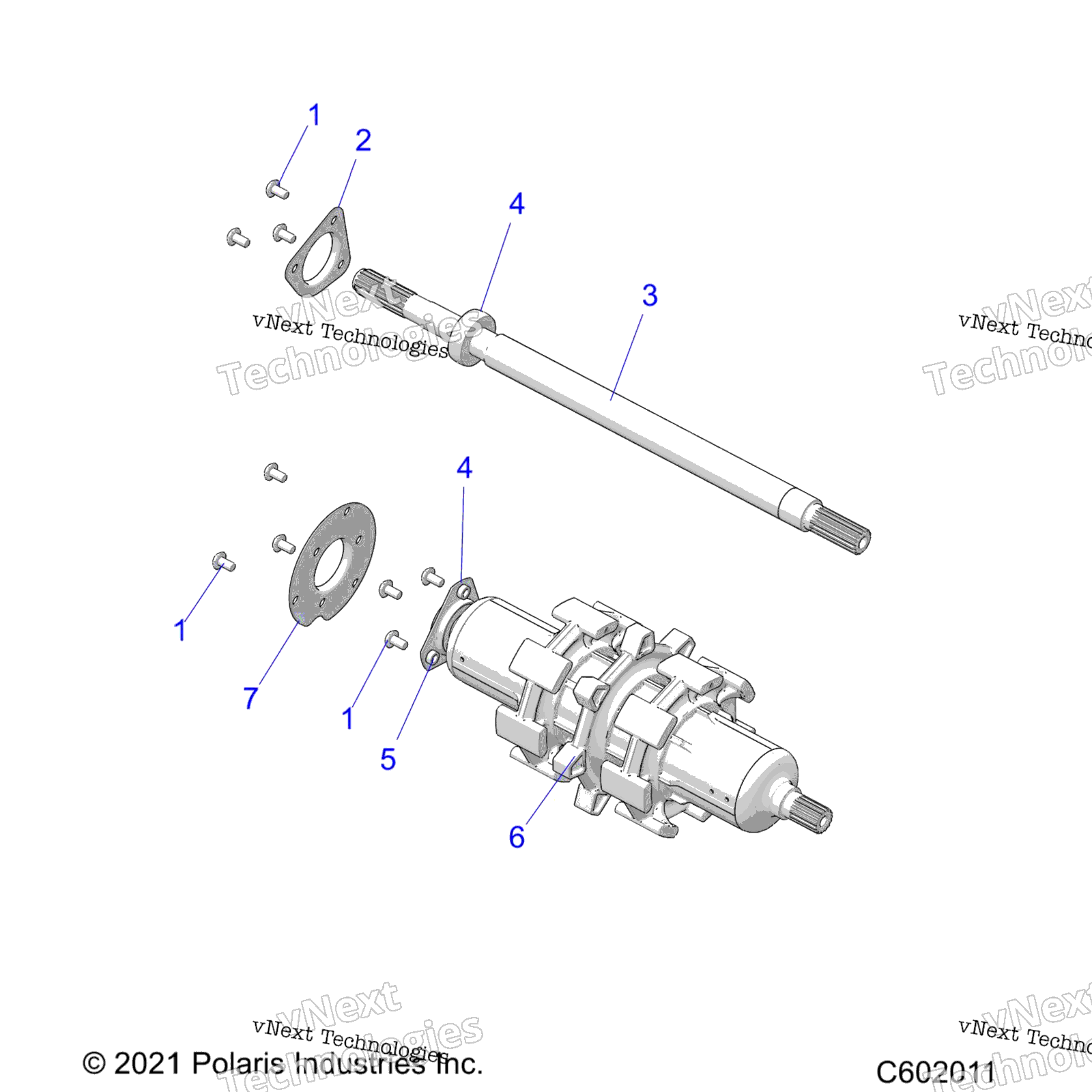 Привод Train, Jackshaft & Driveshaft