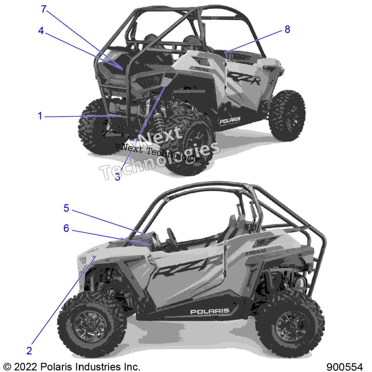 Body, Decals, Standard Z23ase99a4 / B4 / K99a4