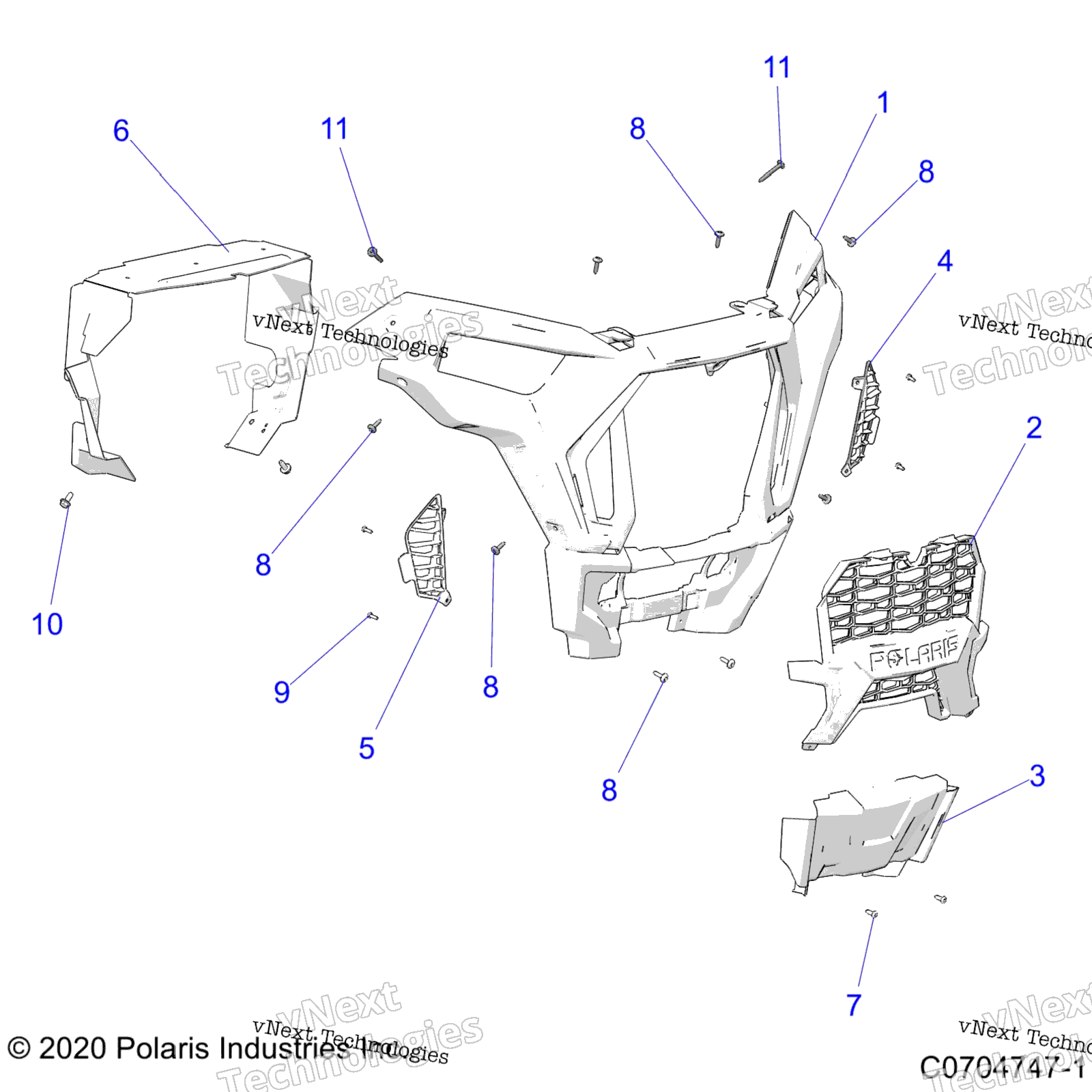 Body, передний Bumper Z23ase99a4 / B4 / K99a4