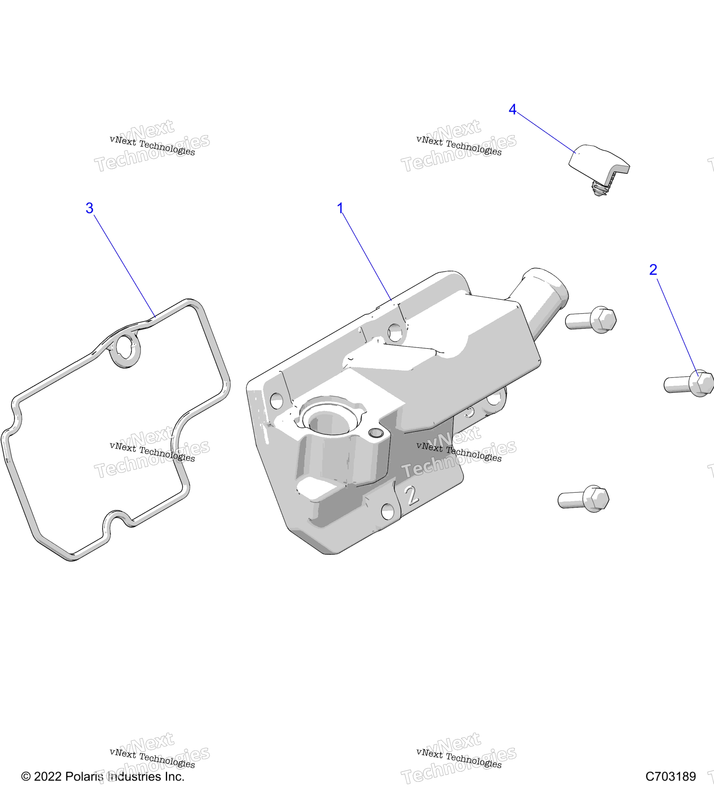 Engine, Breather Z23ase99a4 / B4 / K99a4